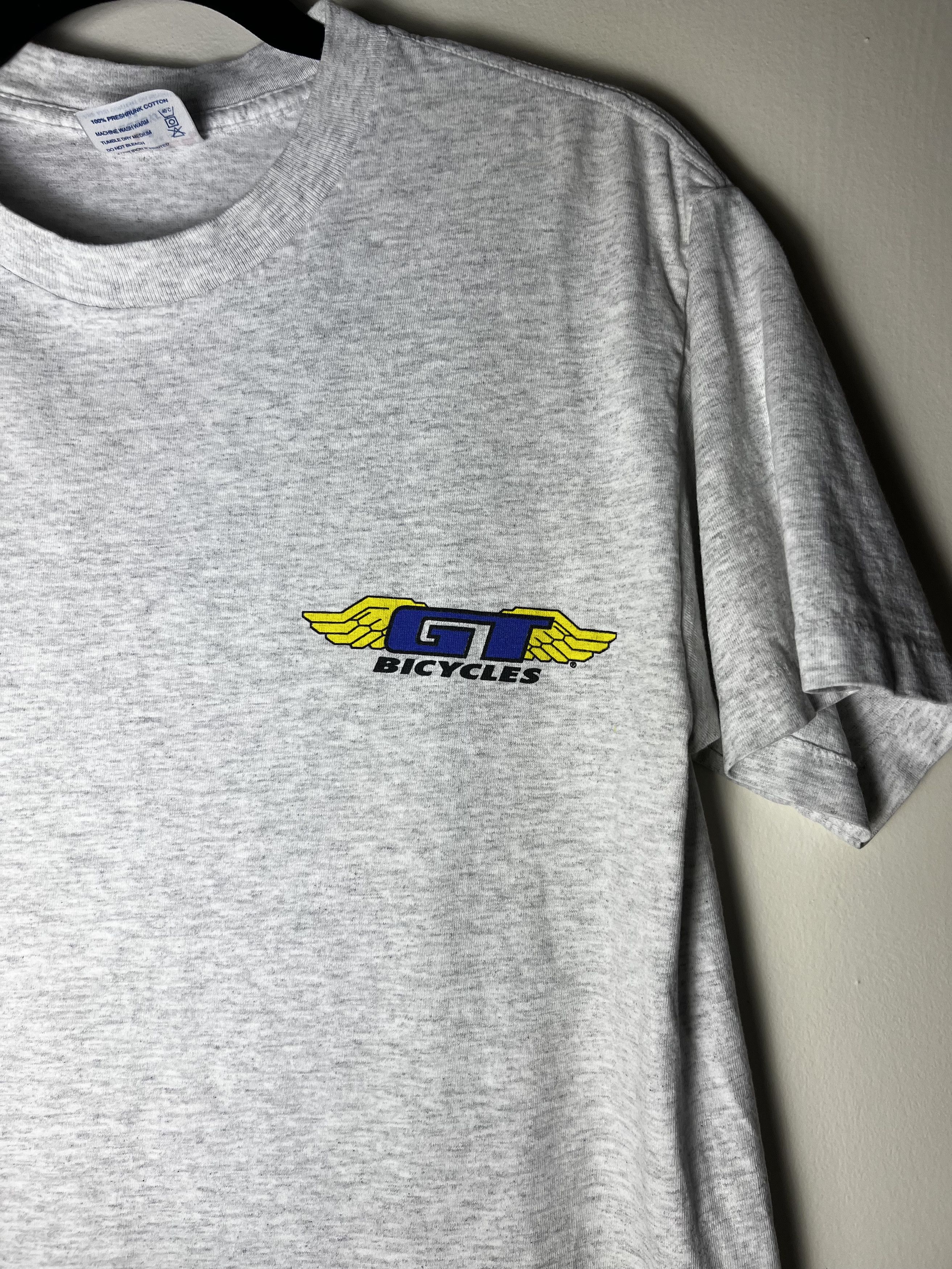 Vintage Vintage GT Bicycles Double Sided Graphic T-Shirt Size US M / EU 48-50 / 2 - 3 Thumbnail