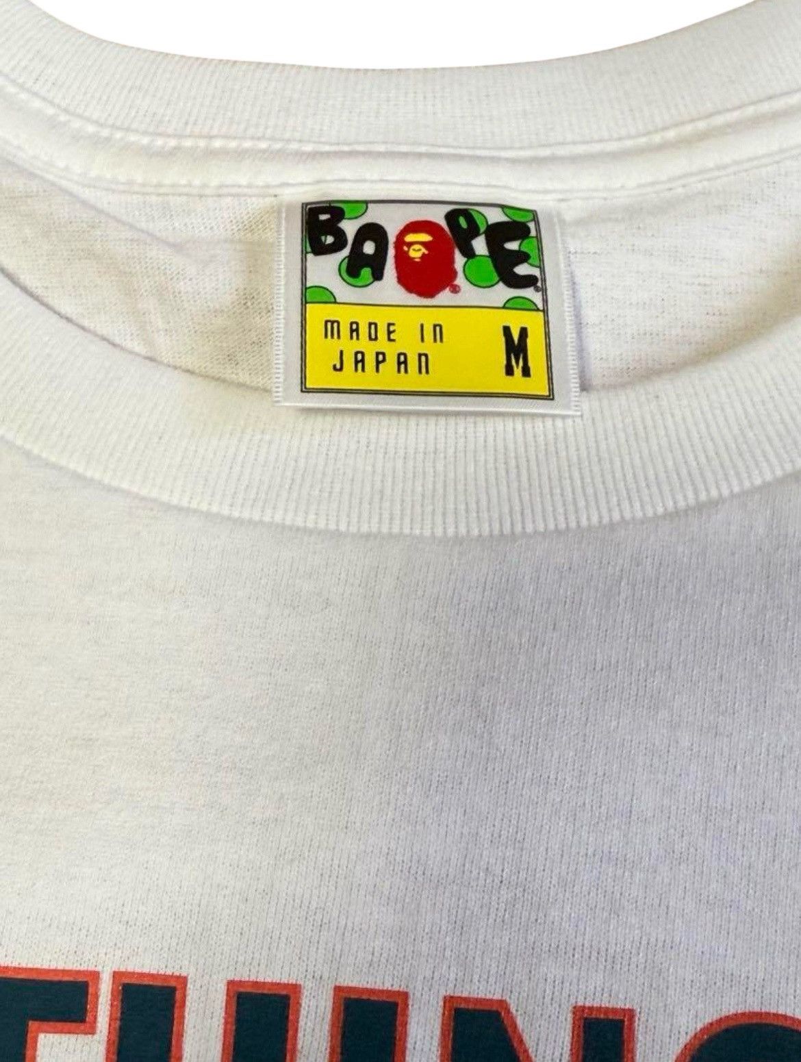 Bape ★ 2000s Reprint BATHING APE BAPE Planet of the Apes GO APE★ Size US M / EU 48-50 / 2 - 3 Thumbnail