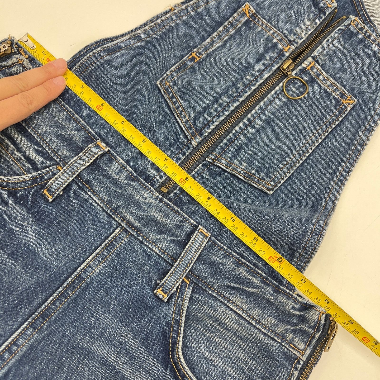 Levi's Levi's Orange Tab Overalls In Tomorrow's Parties Denim 29954 Size 27" / US 4 / IT 40 - 5 Thumbnail