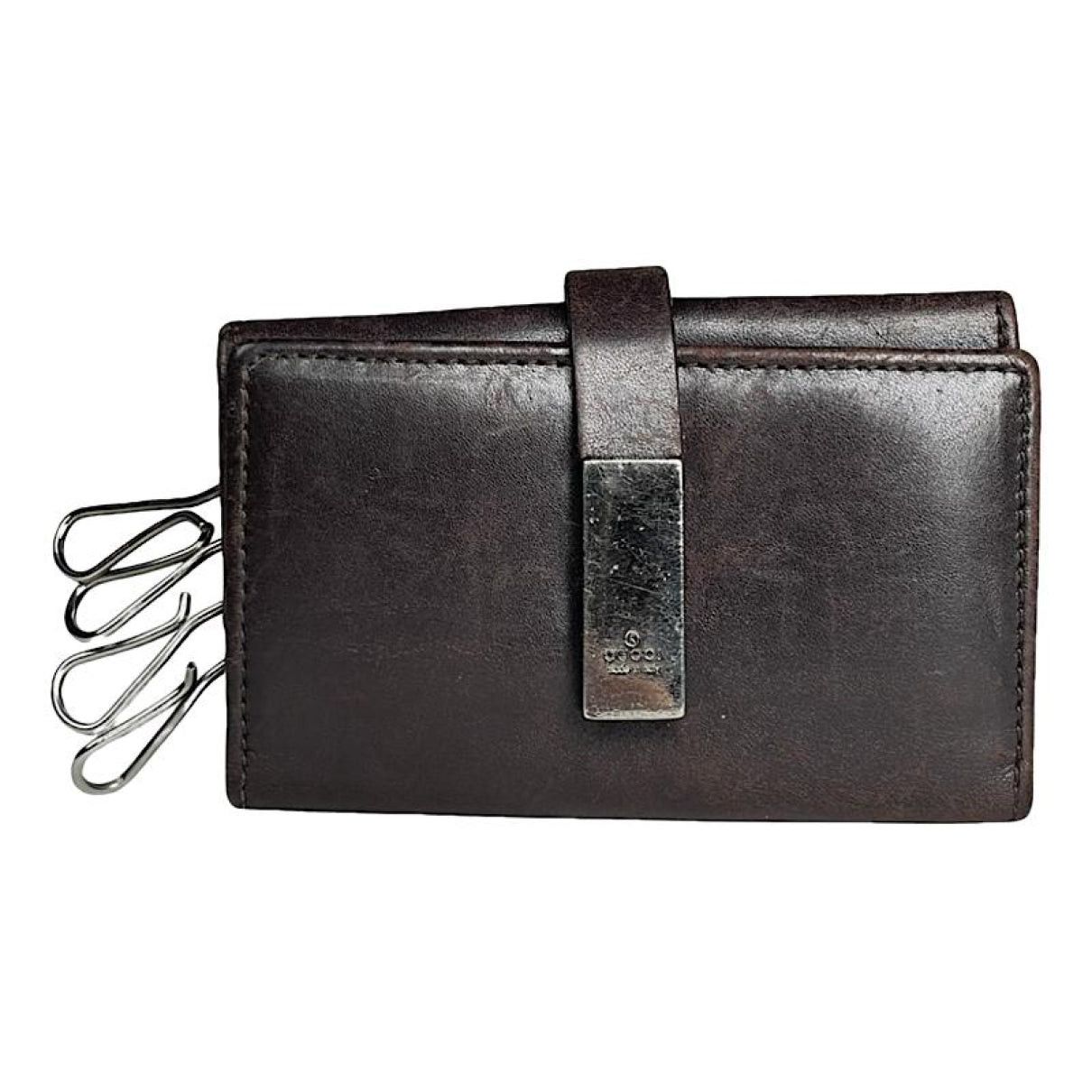 Gucci Brown Leather Purse Size ONE SIZE - 1 Thumbnail