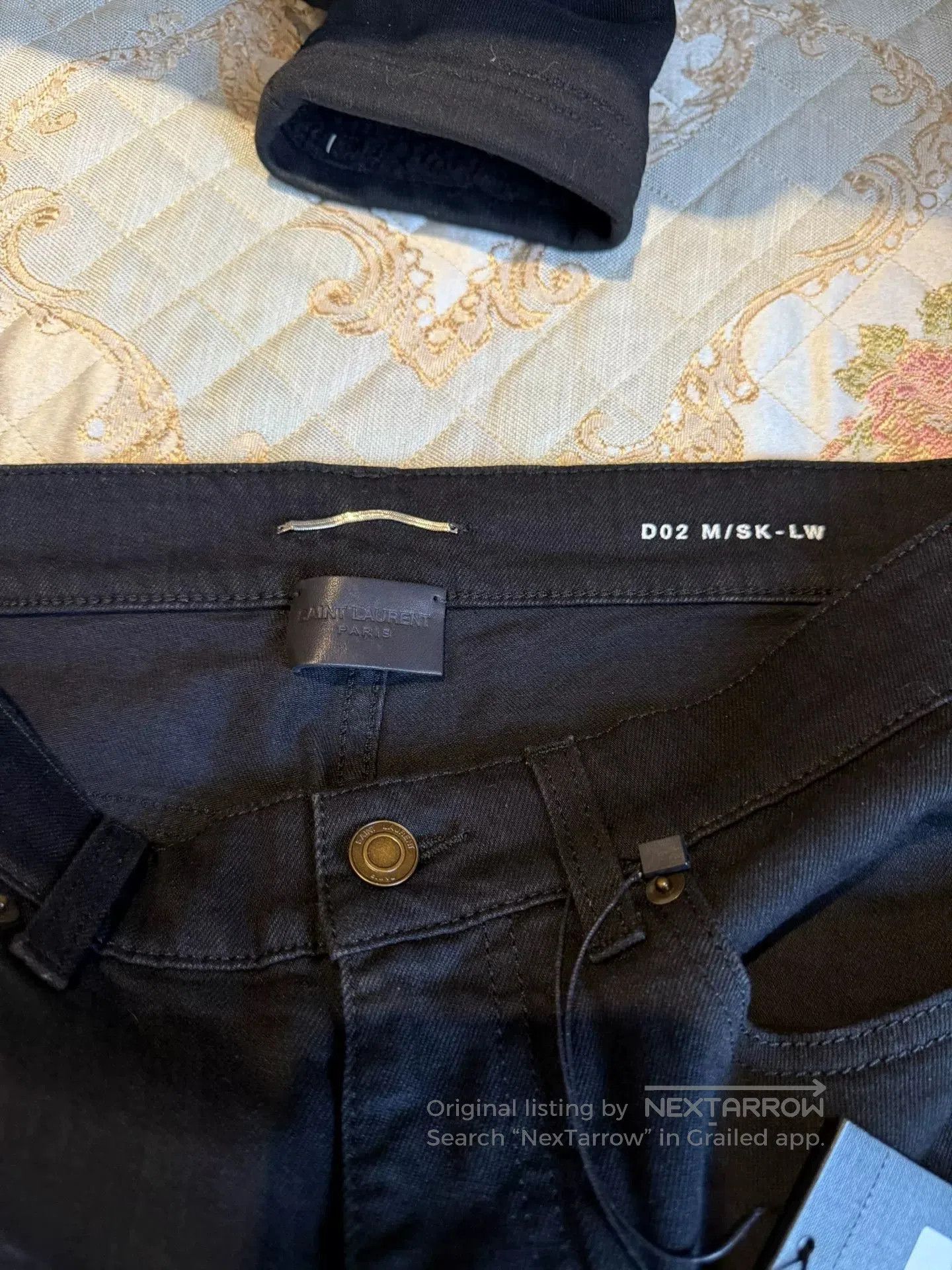 Other Saint Laurent Black Denim Jeans Size 31. Size US 31 - 3 Thumbnail
