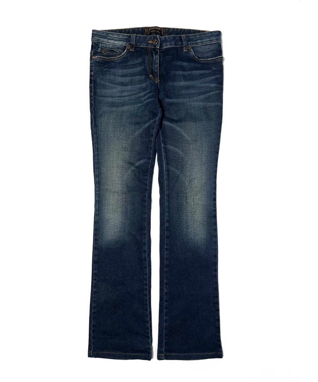 Roberto Cavalli Roberto Cavalli Vintage Flared Rust Wash Low Waisted Jeans Size US 29 - 1 Thumbnail