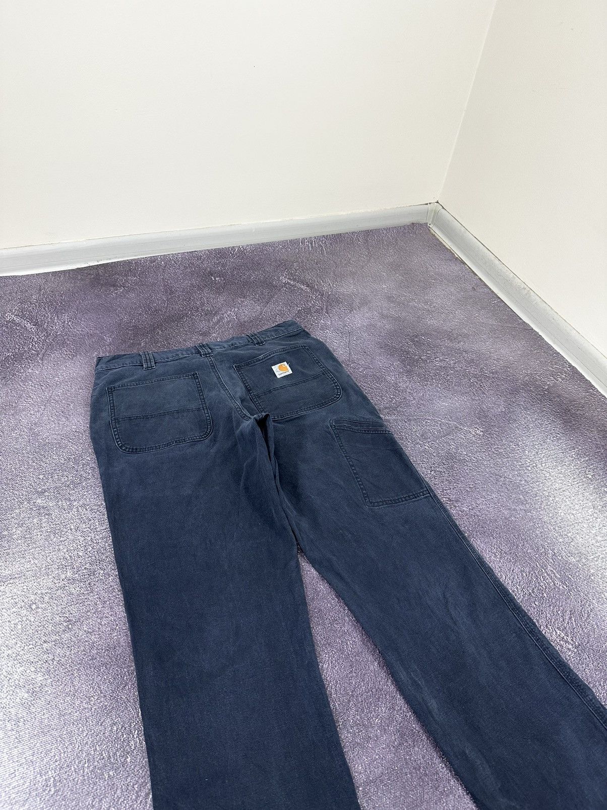Carhartt Vintage Carhartt Faded Carpenter Opium Baggy USA Work Pants Size US 34 / EU 50 - 5 Thumbnail