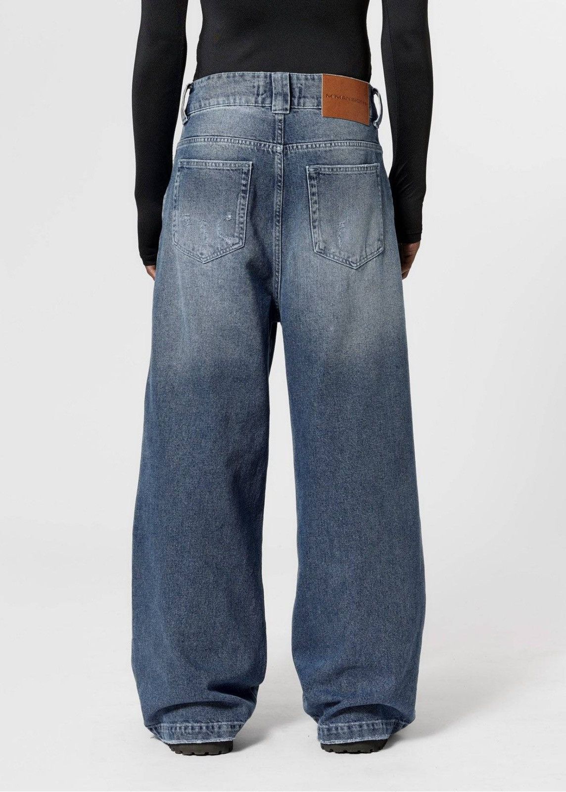 Other M’mansion SILHOUETTE DENIM - LIGHT BLUE Size US 34 / EU 50 - 3 Thumbnail
