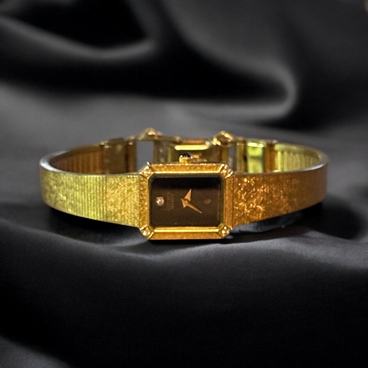 Citizen Quartz Gold Stainless Steel Watch, Women's