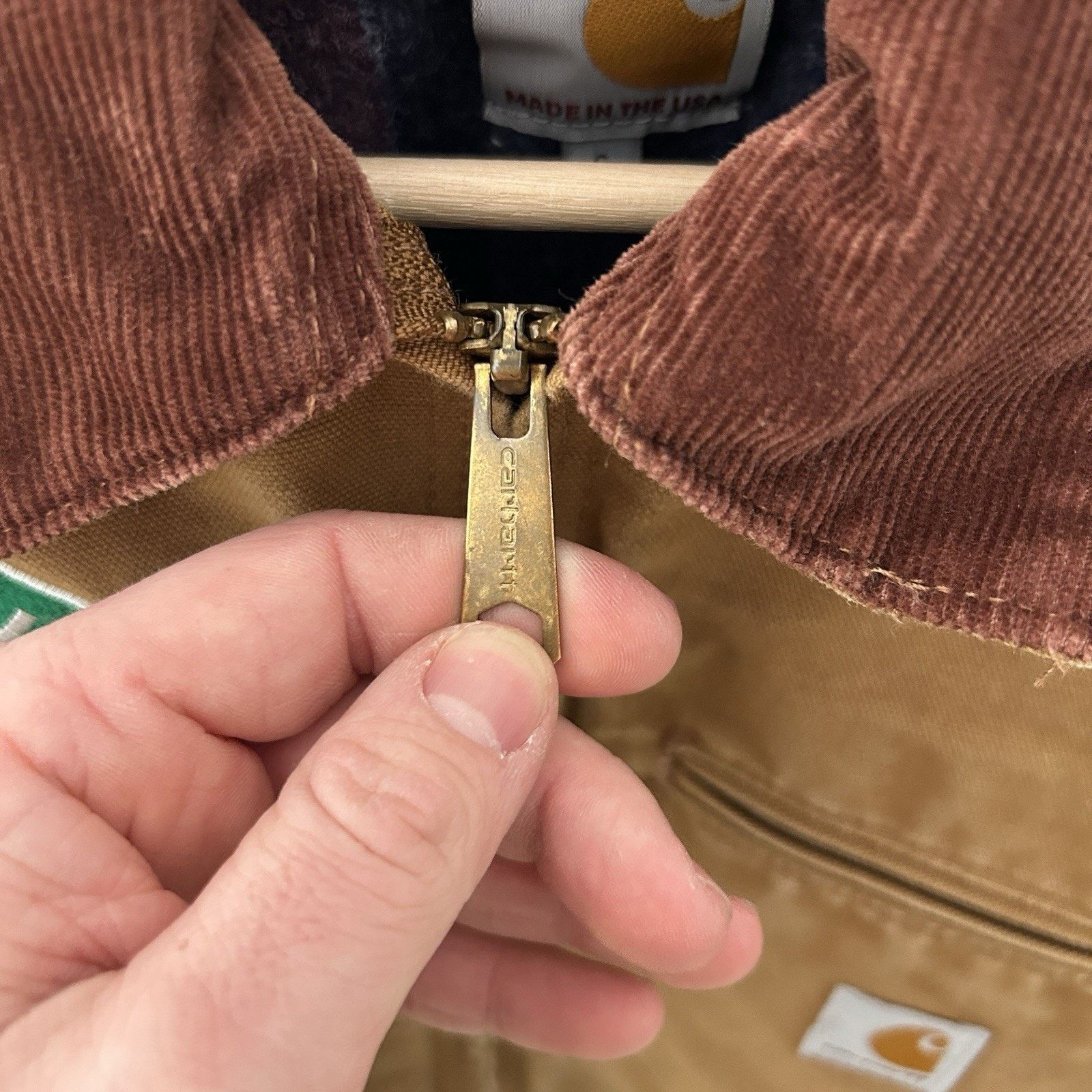Carhartt Carhartt Blanket-Lined Detroit Jacket “Brown” J001 BRN Size US S / EU 44-46 / 1 - 15 Thumbnail