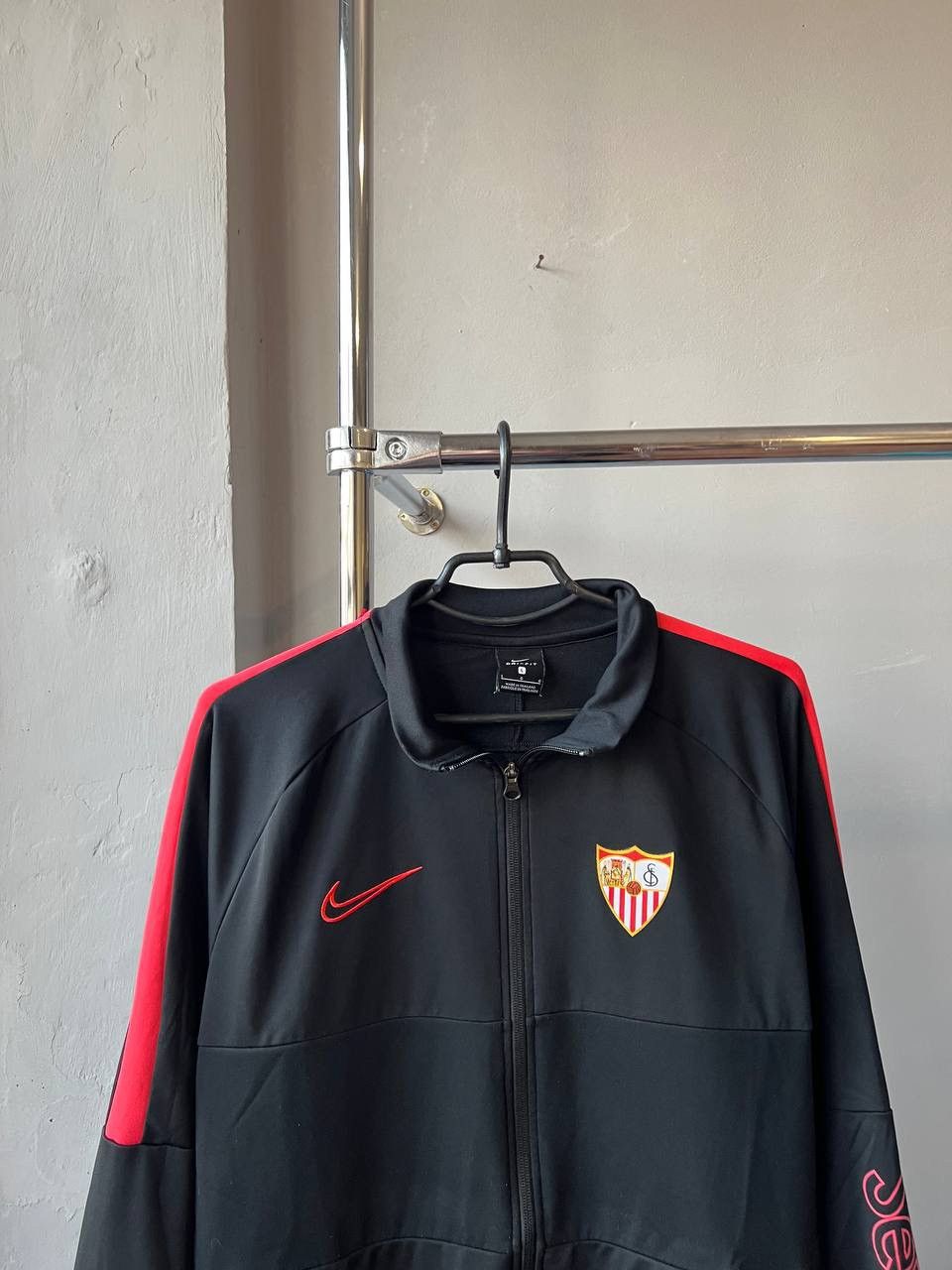 Nike 2019/20 SEVILLA FC TRAINING TRACK FOOTBALL SOCCER JACKET L Size US L / EU 52-54 / 3 - 3 Thumbnail