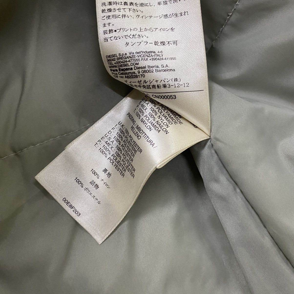 Diesel × Diesel Black Gold Diesel quilted jacket Size US M / EU 48-50 / 2 - 20 Thumbnail