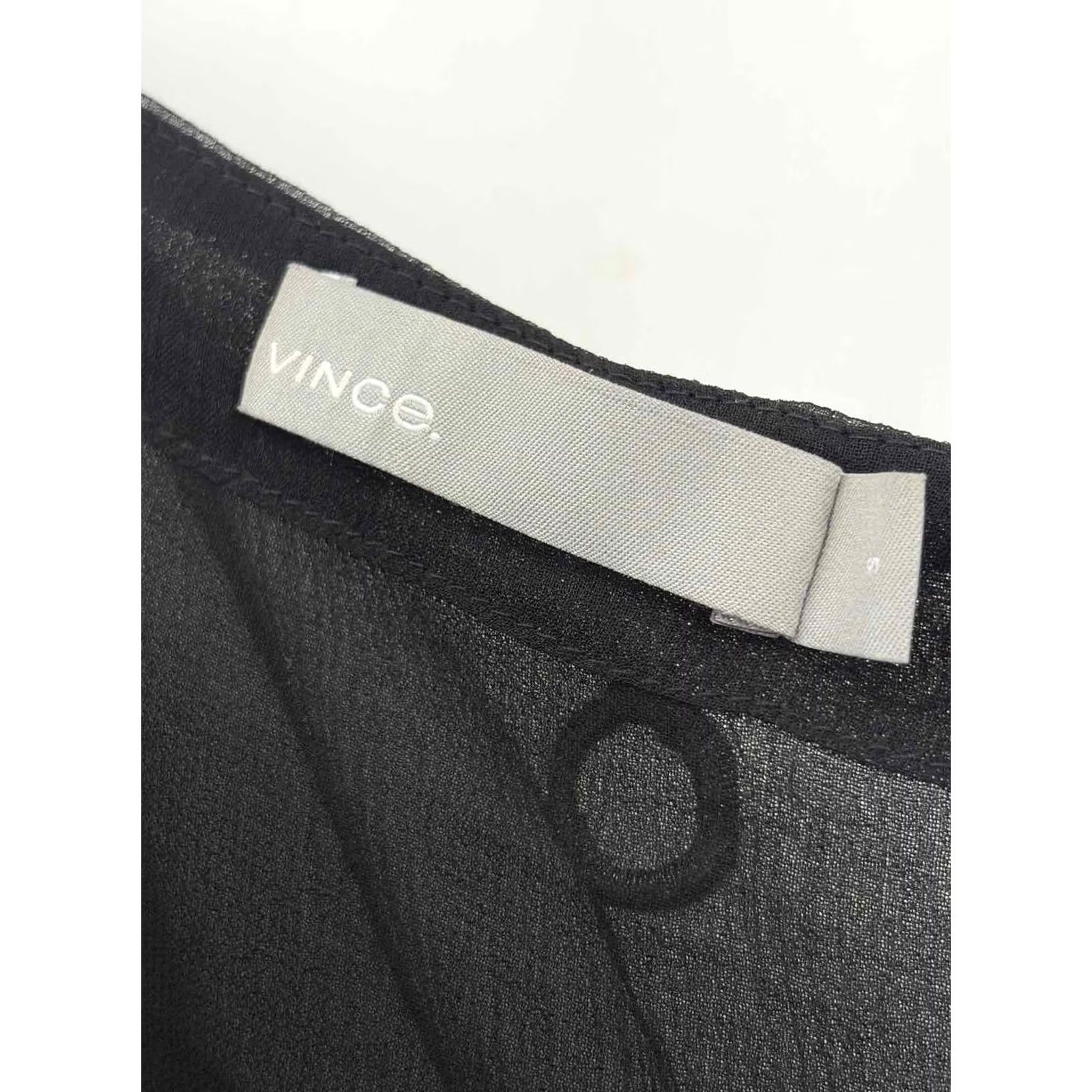 Vince Pre-Owned Vince Black Size Small Tank Top - [eBay Store ID] Size S / US 4 / IT 40 - 3 Thumbnail