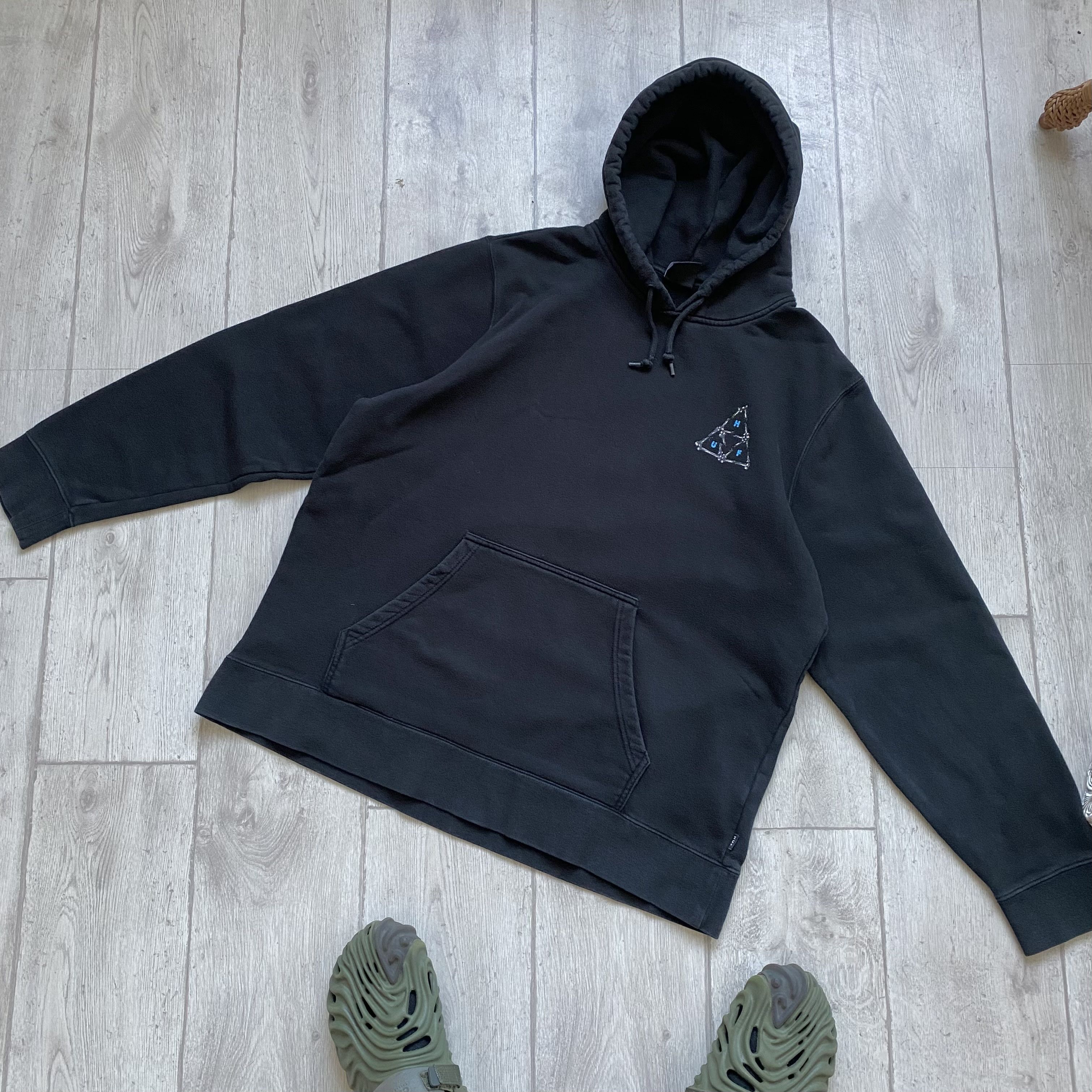 Huf 🛹Huf Skateboarding Hoodie Skeleton logo skater surfer Size US XL / EU 56 / 4 - 8 Thumbnail