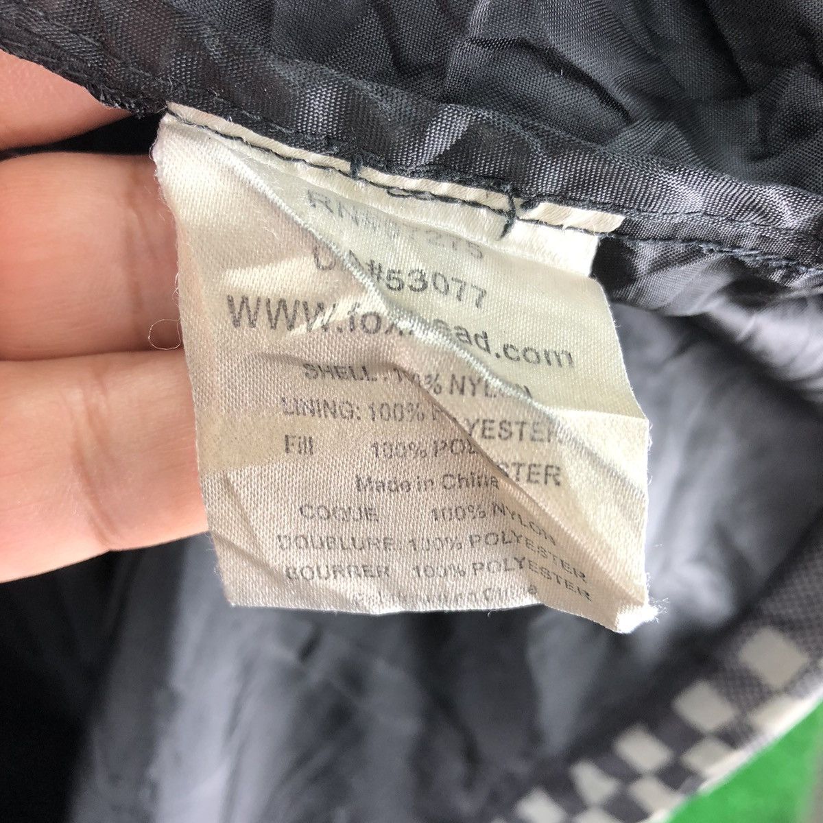 Fox Racing Vintage Fox Racing Fullprint Puffer Jacket Oversize Size US XXL / EU 58 / 5 - 18 Thumbnail