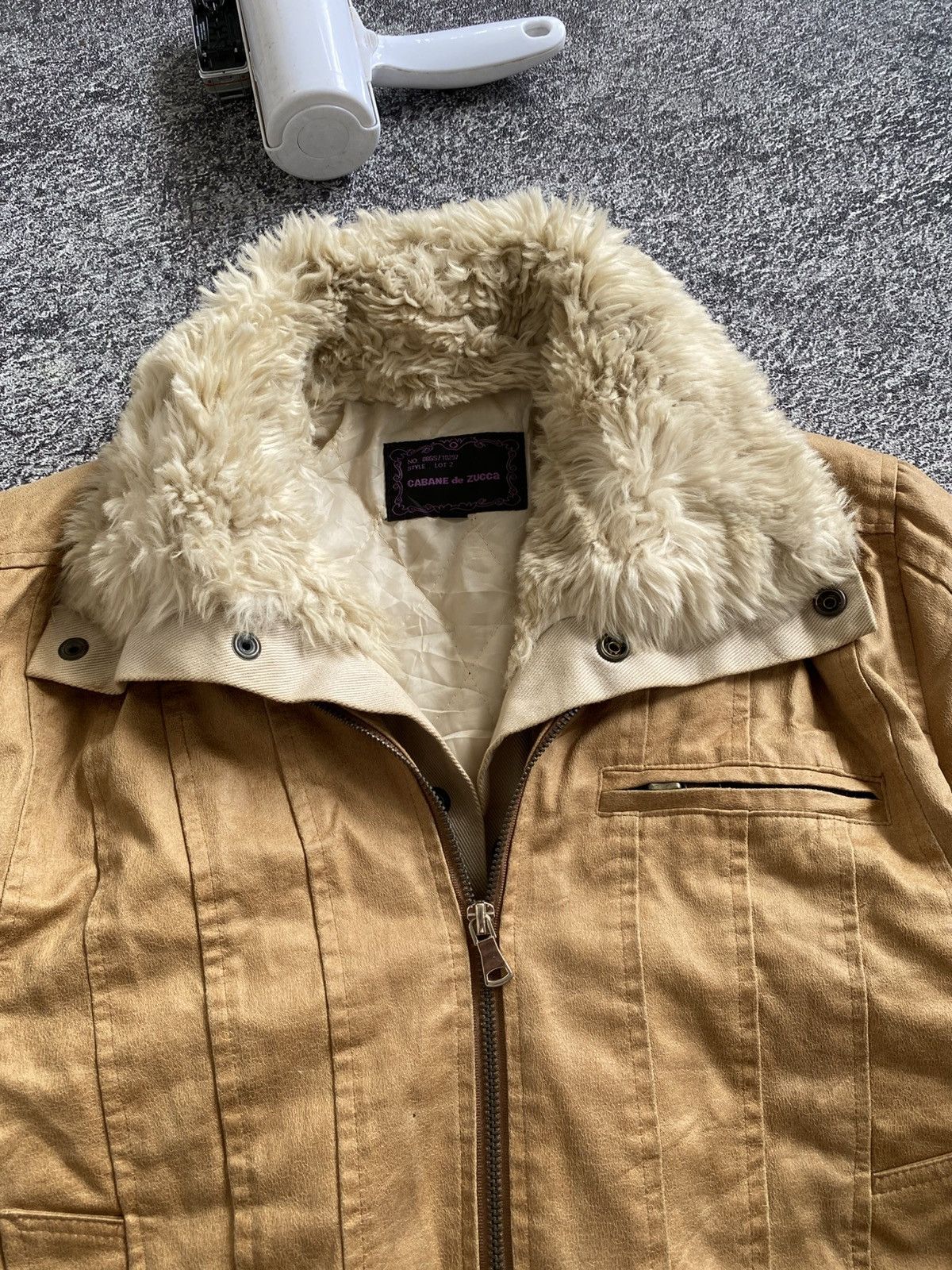 CABANE de ZUCCa 1990s - Cabane De Zucca Leather Fur Faux by Issey Miyake Size US M / EU 48-50 / 2 - 5 Thumbnail