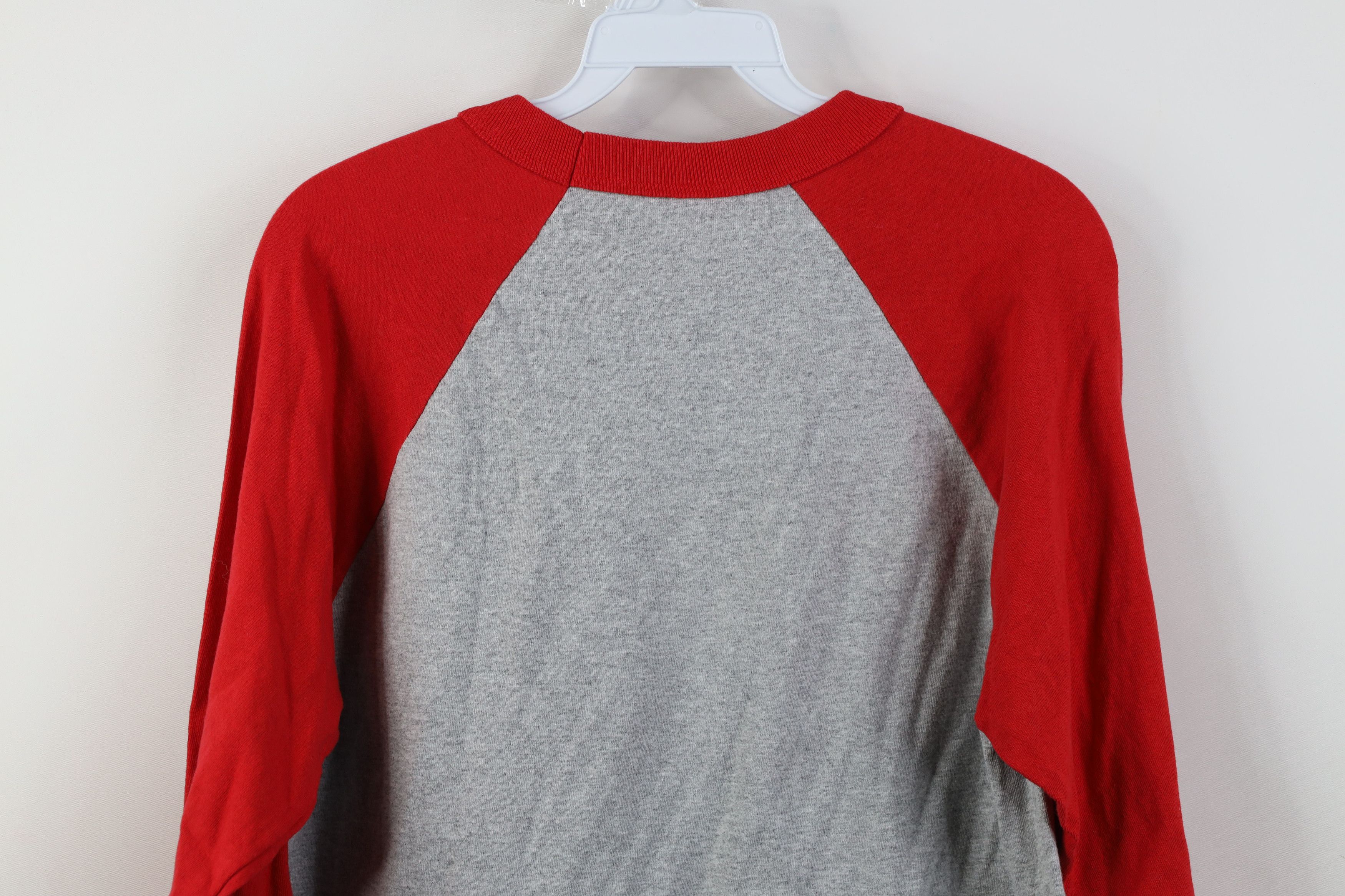 Vintage Vintage 90s Streetwear 3/4 Sleeve Baseball Raglan T-Shirt Size US S / EU 44-46 / 1 - 8 Thumbnail