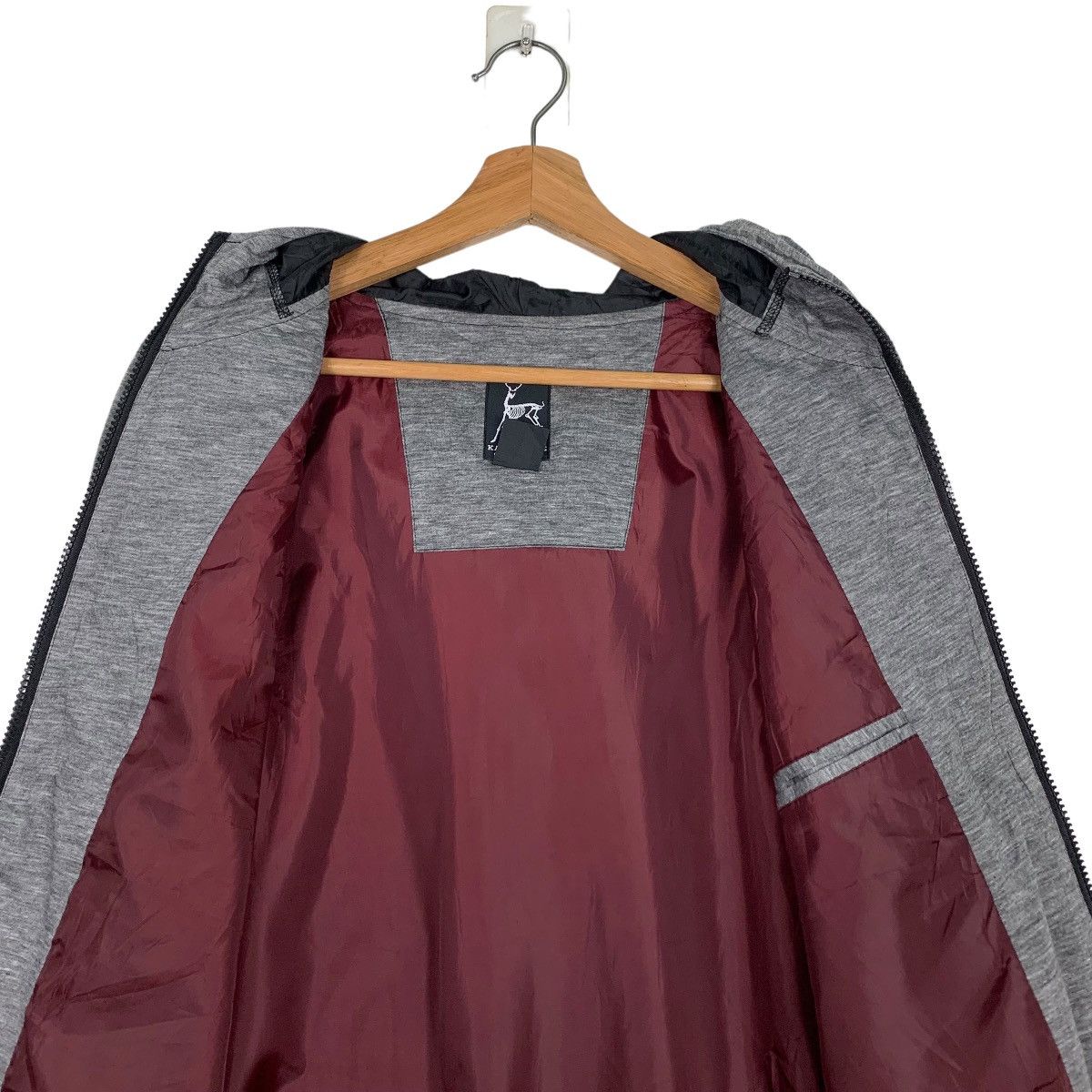 Kane & Unke KANE & UNKE Poly Rayon Hoodie Jacket #0164-C8 Size US L / EU 52-54 / 3 - 15 Thumbnail