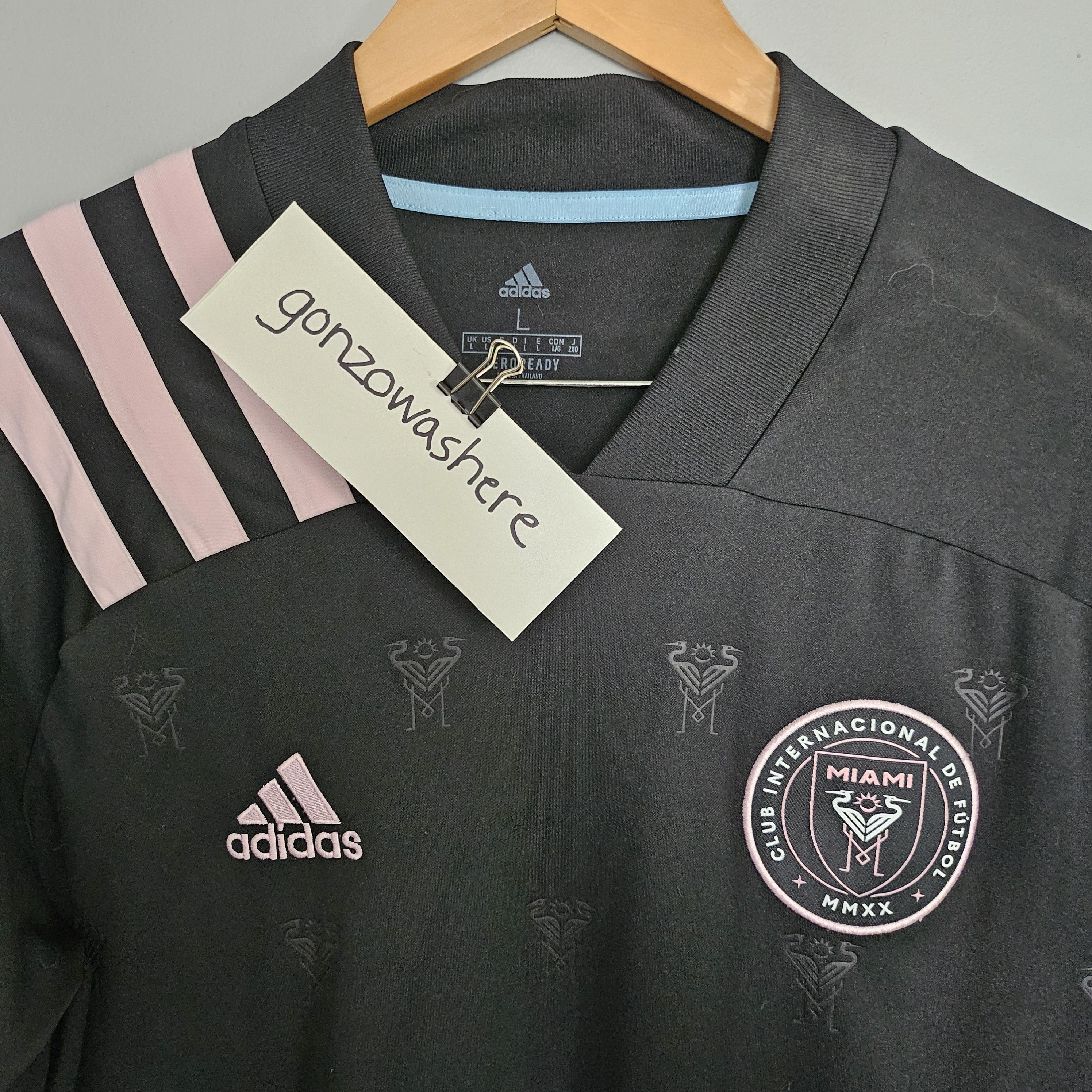 Adidas Club Internacional De Fútbol Miami Soccer Jersey Size US L / EU 52-54 / 3 - 4 Thumbnail