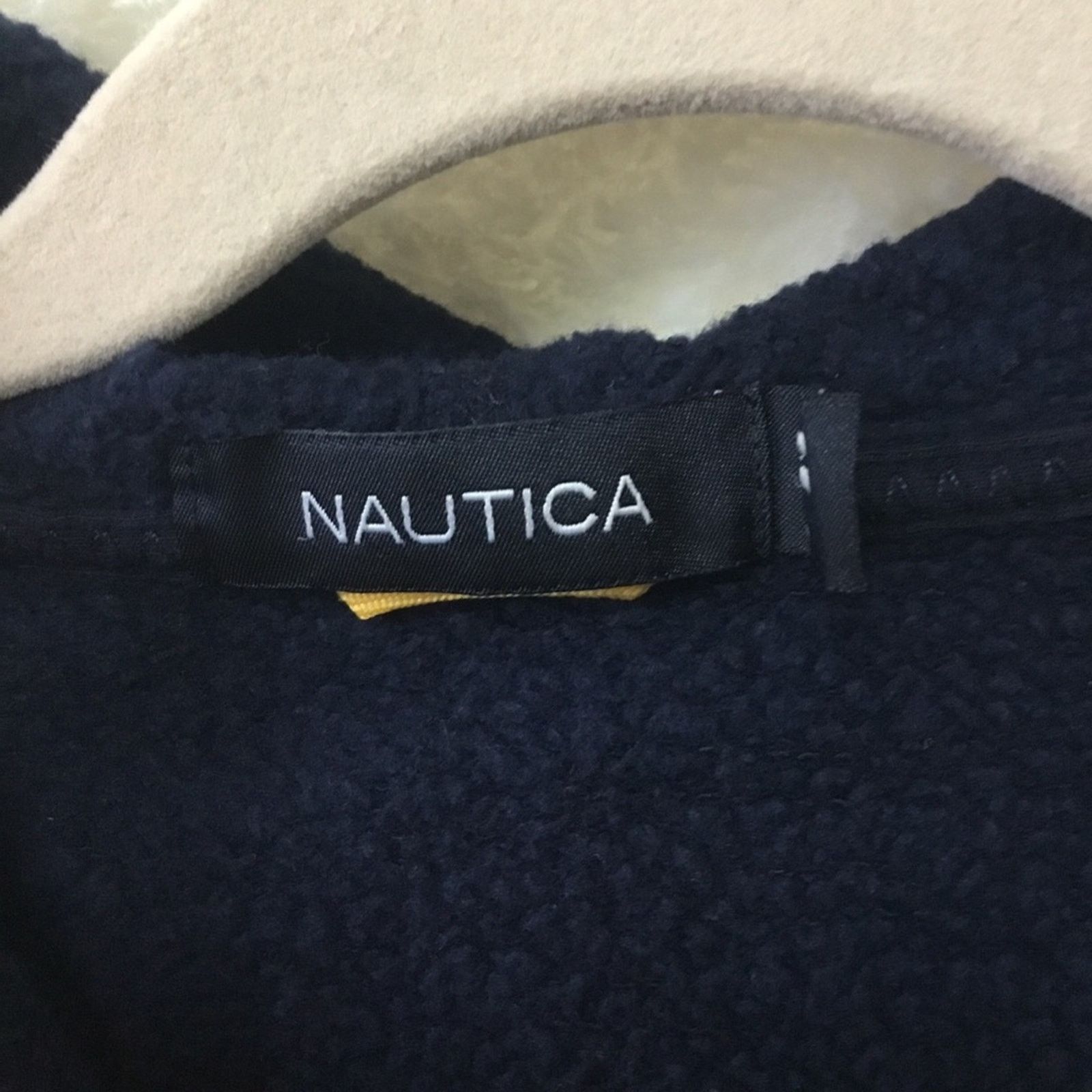 Nautica Nautica Men Navy Zip-Fronted Hoodie Size US S / EU 44-46 / 1 - 3 Thumbnail
