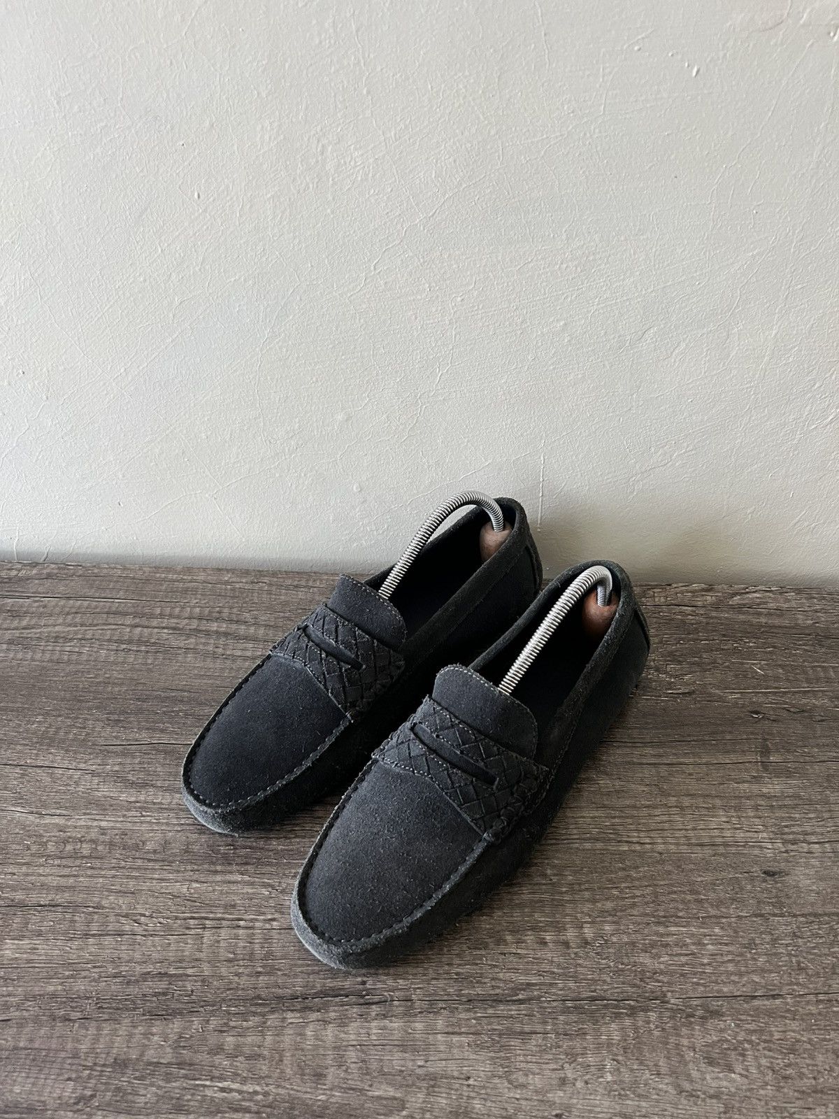 Bottega Veneta BOTTEGA VENETA SUED LOAFERS Size US 7 / EU 40 - 1 Thumbnail