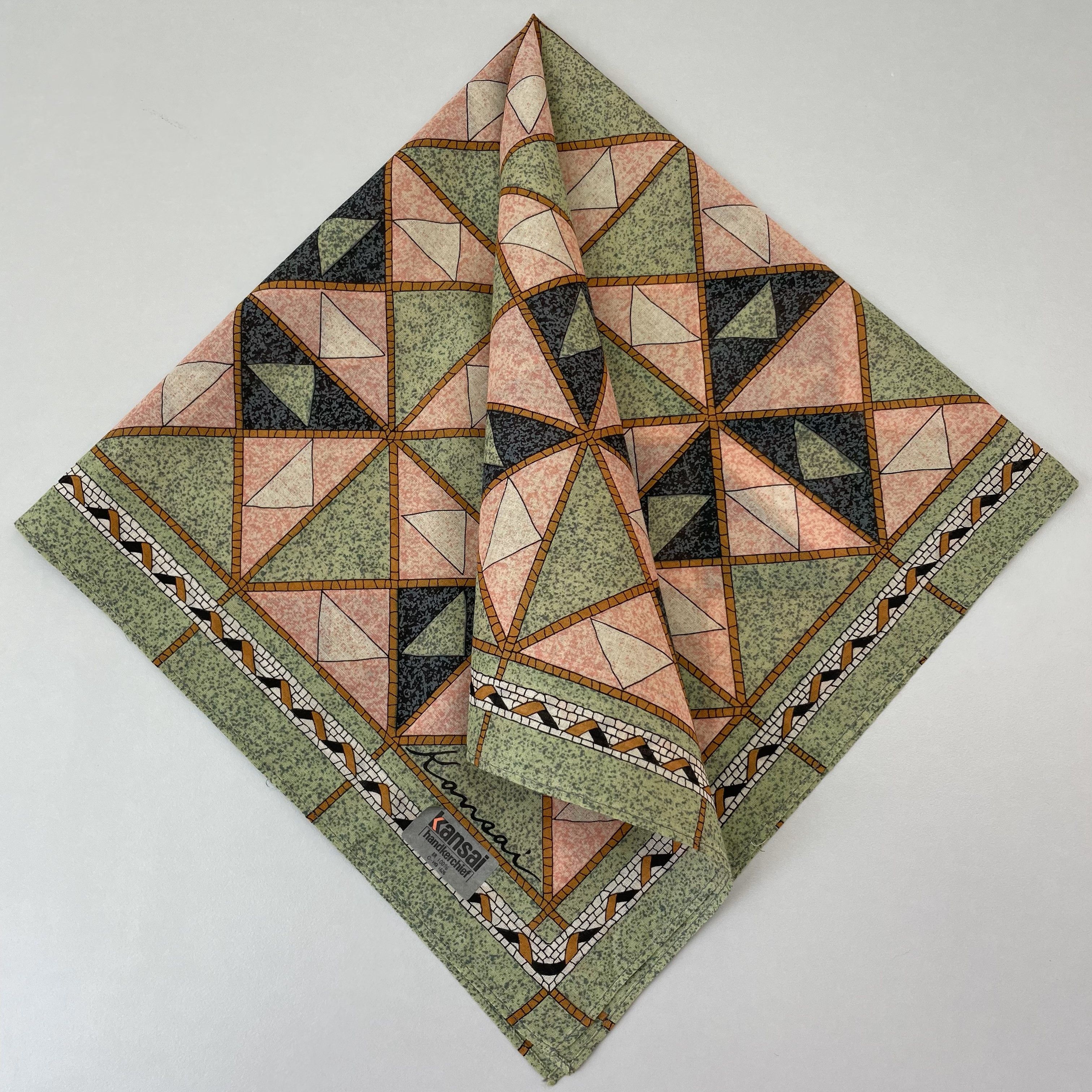 Kansai Yamamoto Kansai Handkerchief / Neckerchief / Bandana - 4205 Size ONE SIZE - 1 Thumbnail