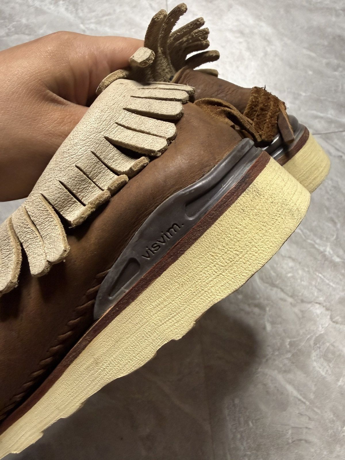 Visvim Visvim Kudu-Hide Maliseet Shaman Folk Size US 9 / EU 42 - 8 Thumbnail