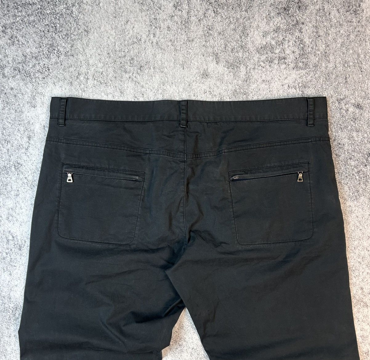 Prada Luxury PRADA MILANO Pants Chino Classic Cotton Grey Size US 36 / EU 52 - 15 Thumbnail