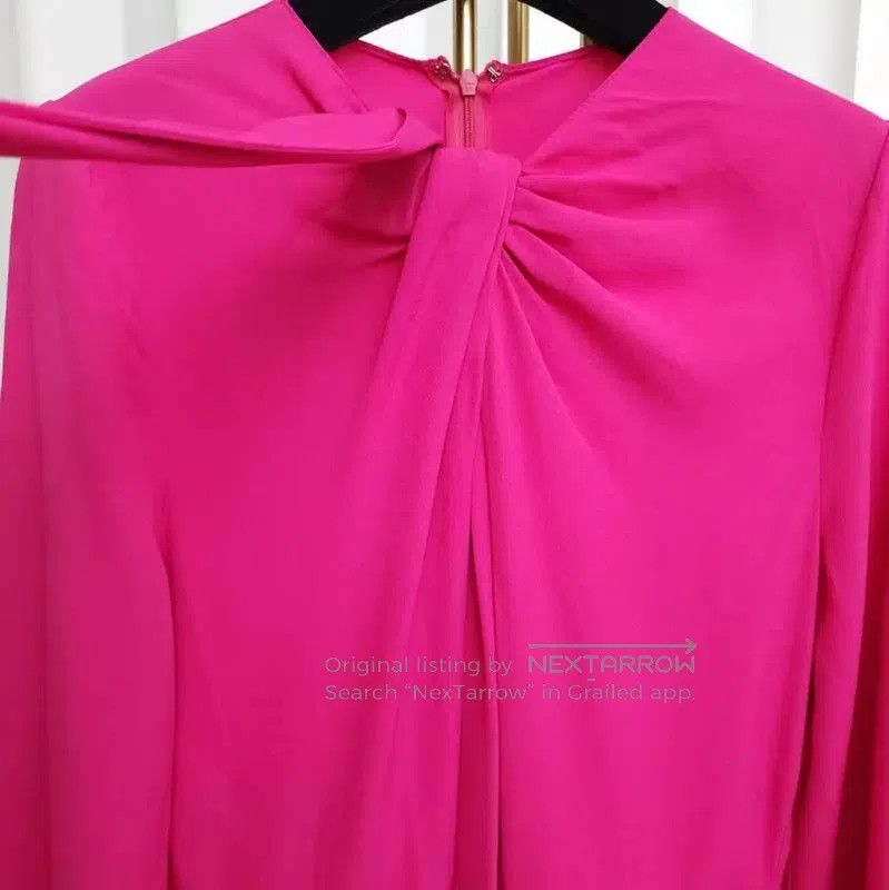 Valentino Valentino Pink Long Sleeve Dress . Size XS / US 0-2 / IT 36-38 - 3 Thumbnail