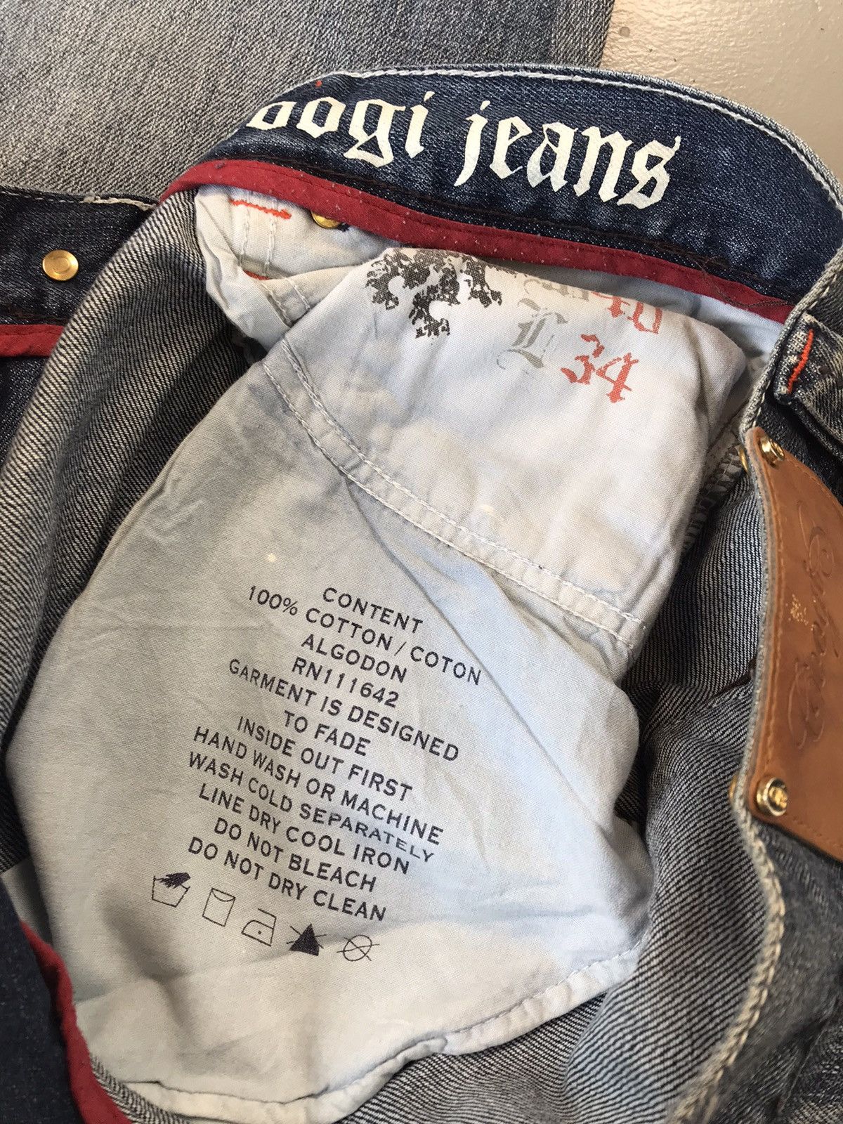 Coogi × Vintage Vintage Coogi logo embroidered denim Size US 40 / EU 56 - 10 Thumbnail