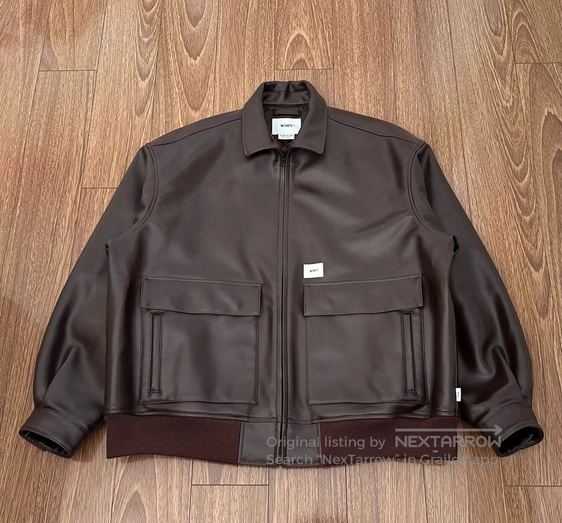 Wtaps WTAPS JFW-01 Synthetic Leather Jacket. Size US XL / EU 56 / 4 - 1 Thumbnail