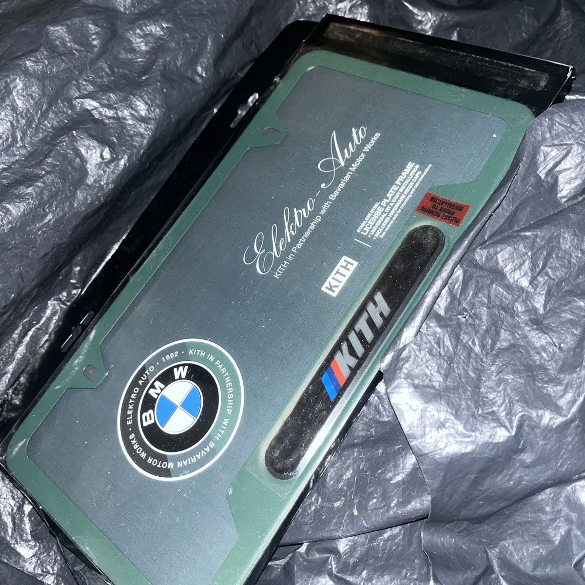 Kith BMW Car Plate Vitality