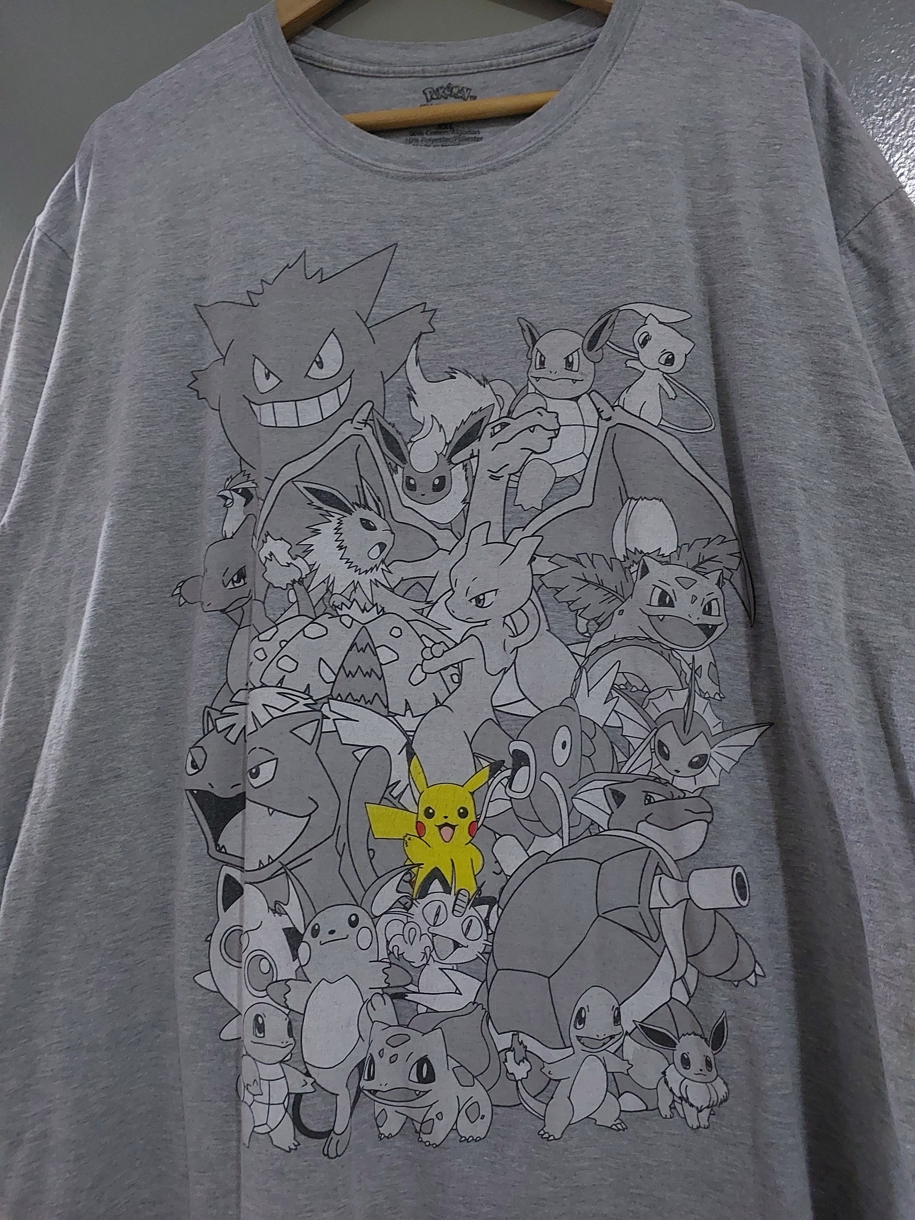 Anime POKEMON T SHIRT Size US XXL / EU 58 / 5 - 7 Thumbnail