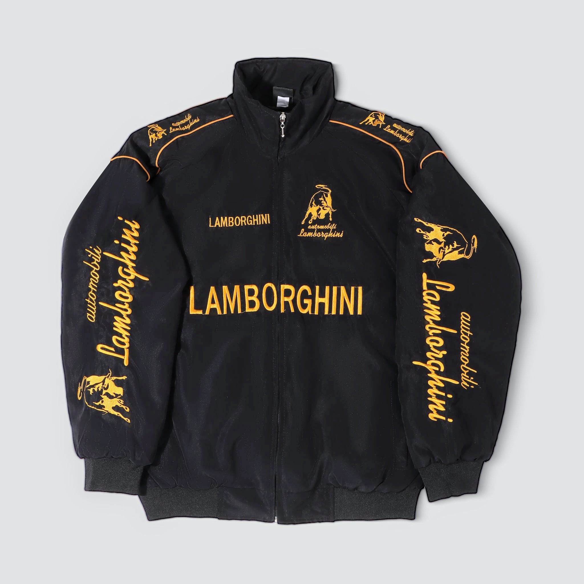 Lamborghini 🔥💥 LAMBORGHINI 💀💸 Unisex Racing Jacket Y2K Retro Coats Size US XXL / EU 58 / 5 - 1 Thumbnail