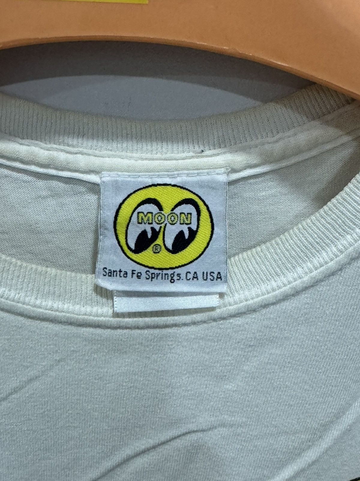 Vintage MOON EYES - vintage tshirt Size US S / EU 44-46 / 1 - 5 Thumbnail