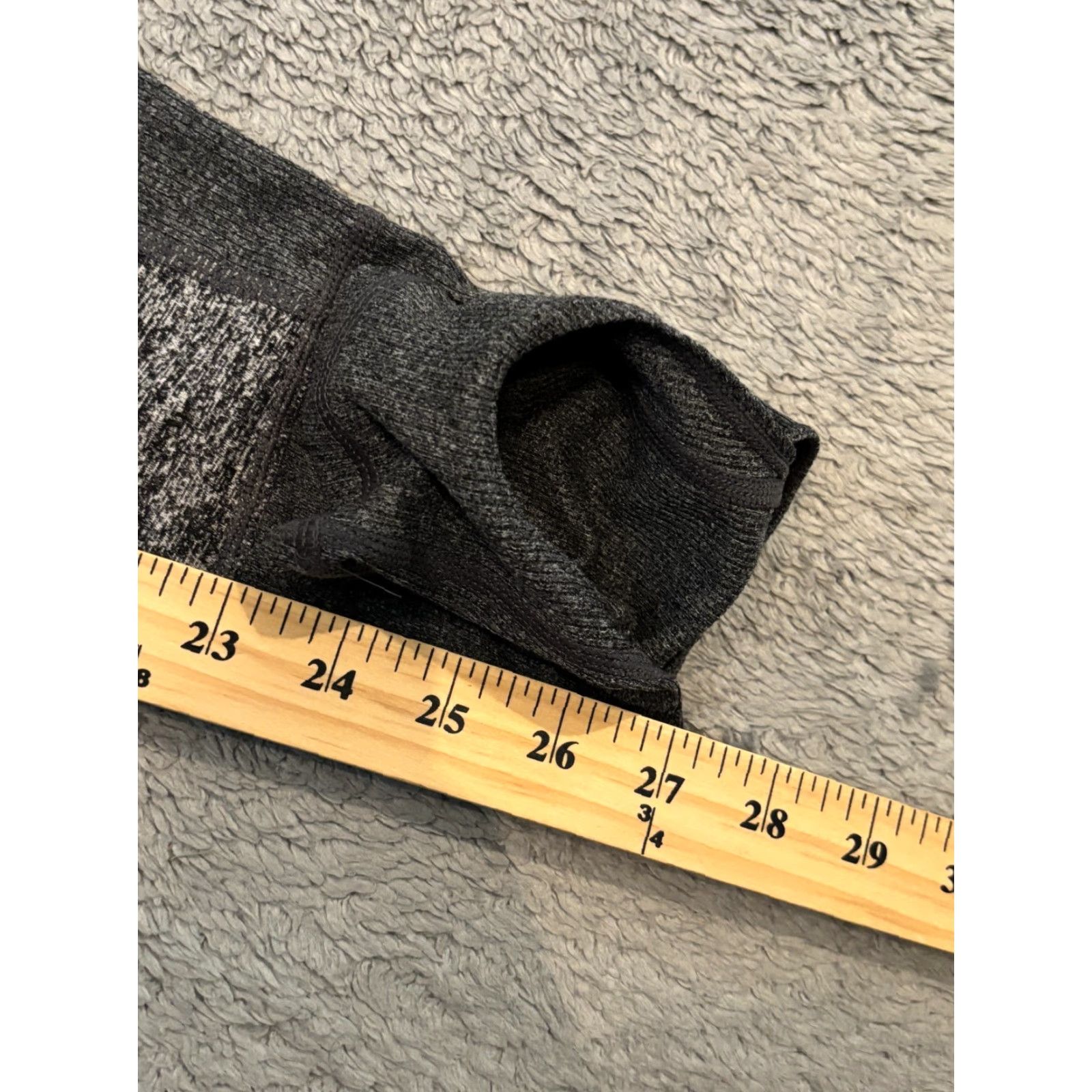Vintage Z By Zella Leggings Womens Large Gray Street Joggers Sweatpants Tapered Stretch Size 36" / US 14 / IT 50 - 6 Thumbnail
