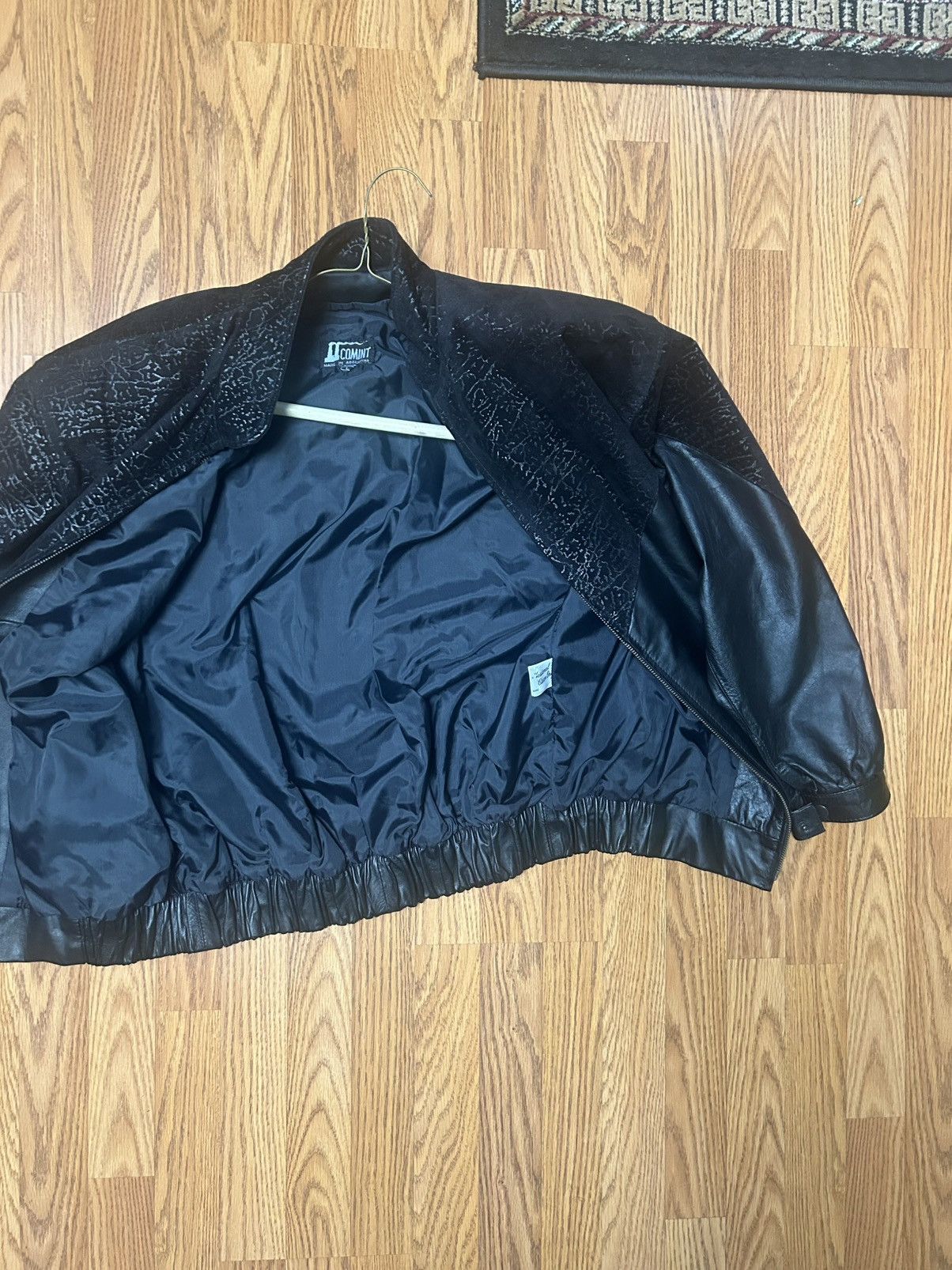 Other J. Comini Vintage Leather Jacket Size S / US 4 / IT 40 - 2 Thumbnail