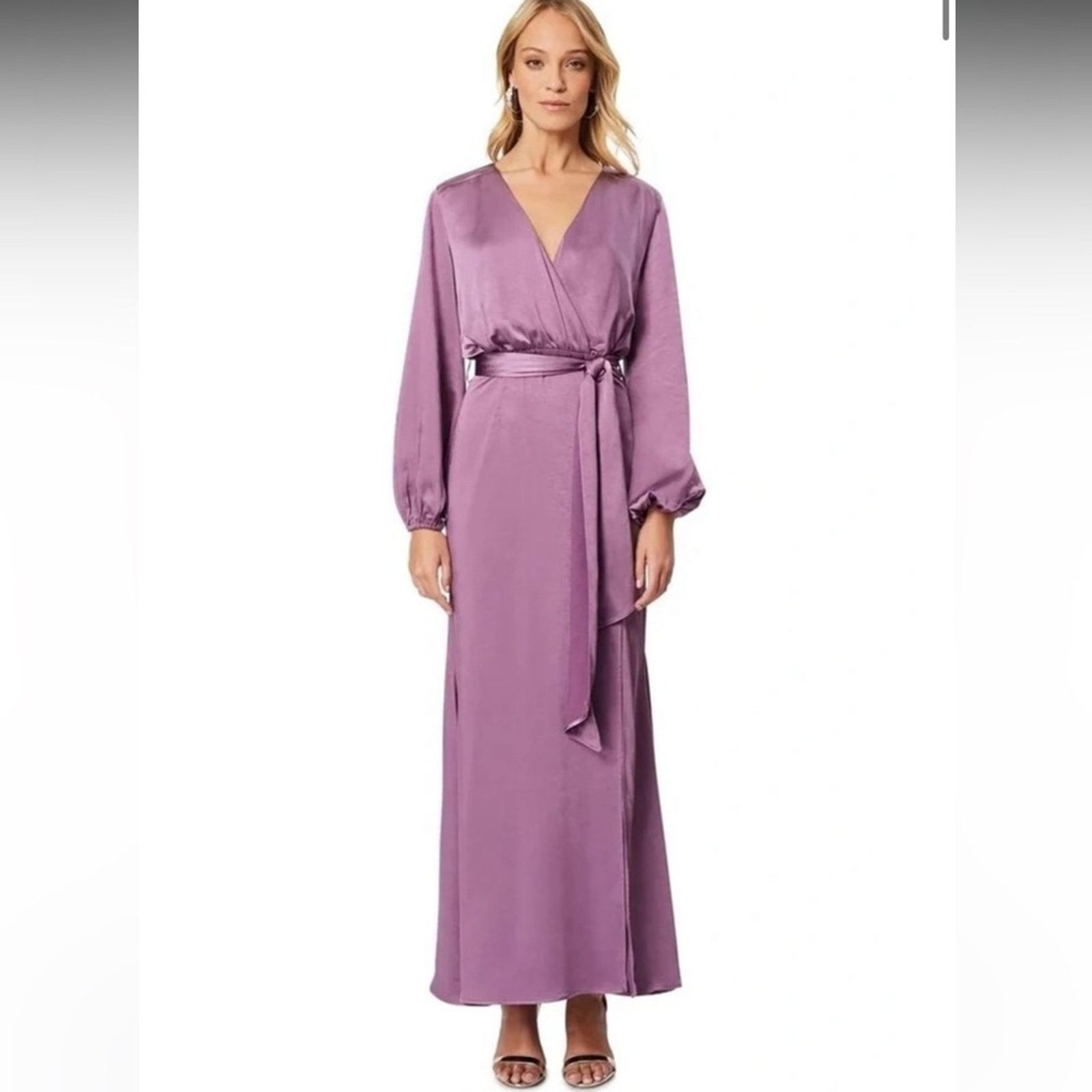 ELLIATT NWT Elliatt $270 Purple Wrap Dress Size S Size S / US 4 / IT 40 - 5 Thumbnail