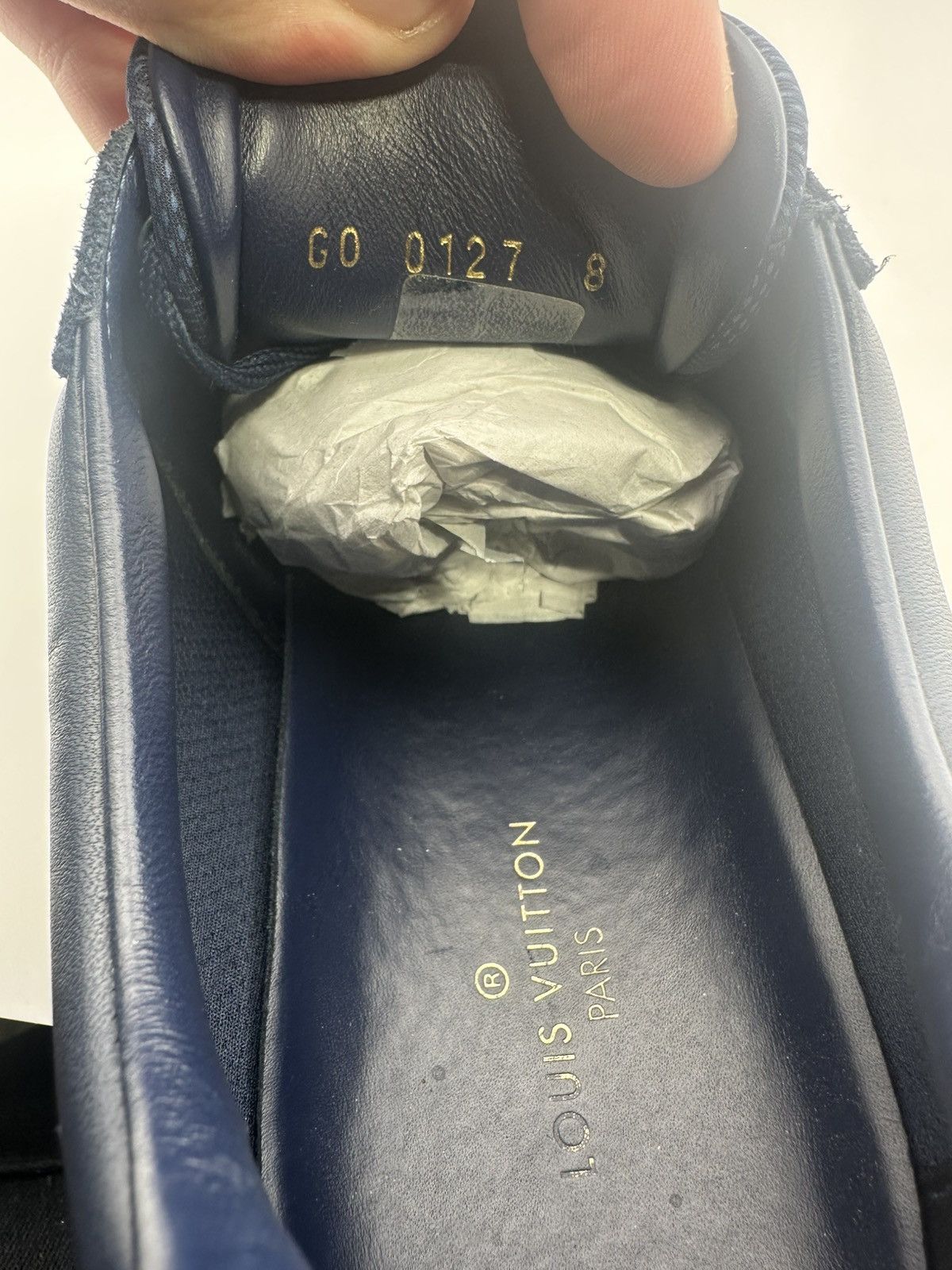 Louis Vuitton Runner Sneaker Blue