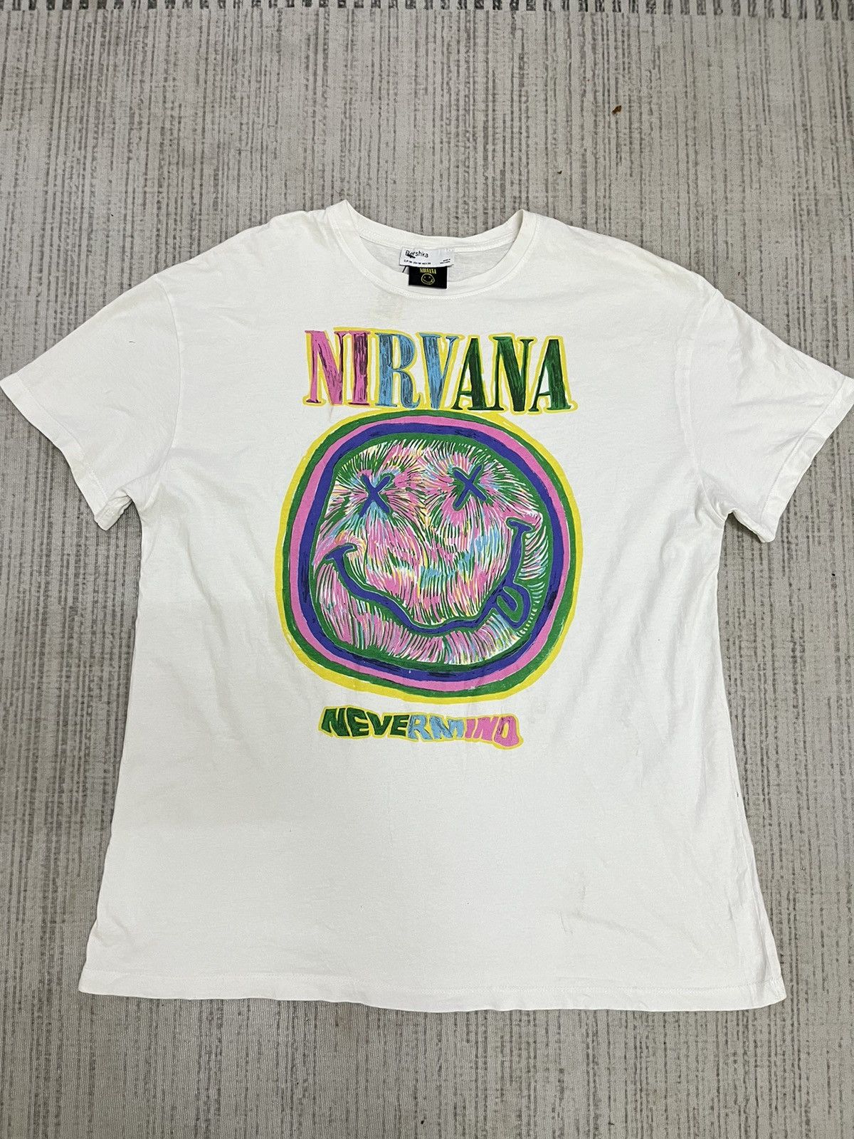 Bershka × Nirvana × Vintage Nirvana x bershka tshirt Size US M / EU 48-50 / 2 - 1 Thumbnail