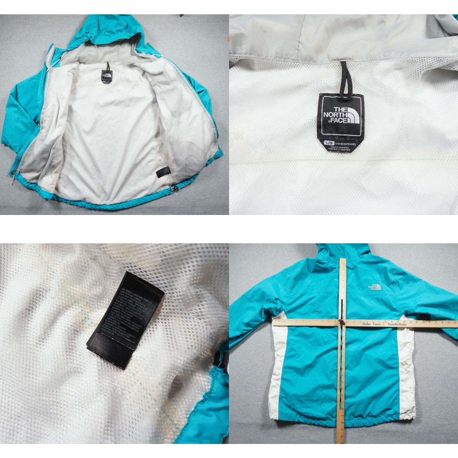The North Face The North Face Jacket Womens Large Blue Hyvent Stinson Hooded Outdoors Ladies Size L / US 10 / IT 46 - 8 Thumbnail