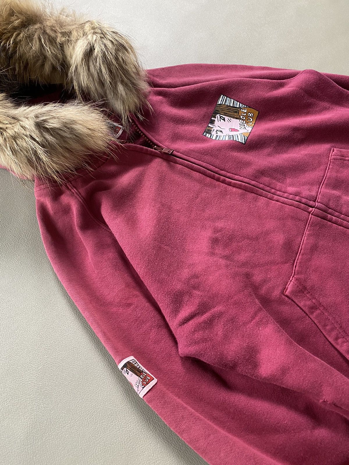 Hysteric Glamour Nicole Club Distressed Fur Hoodie Size US S / EU 44-46 / 1 - 3 Thumbnail