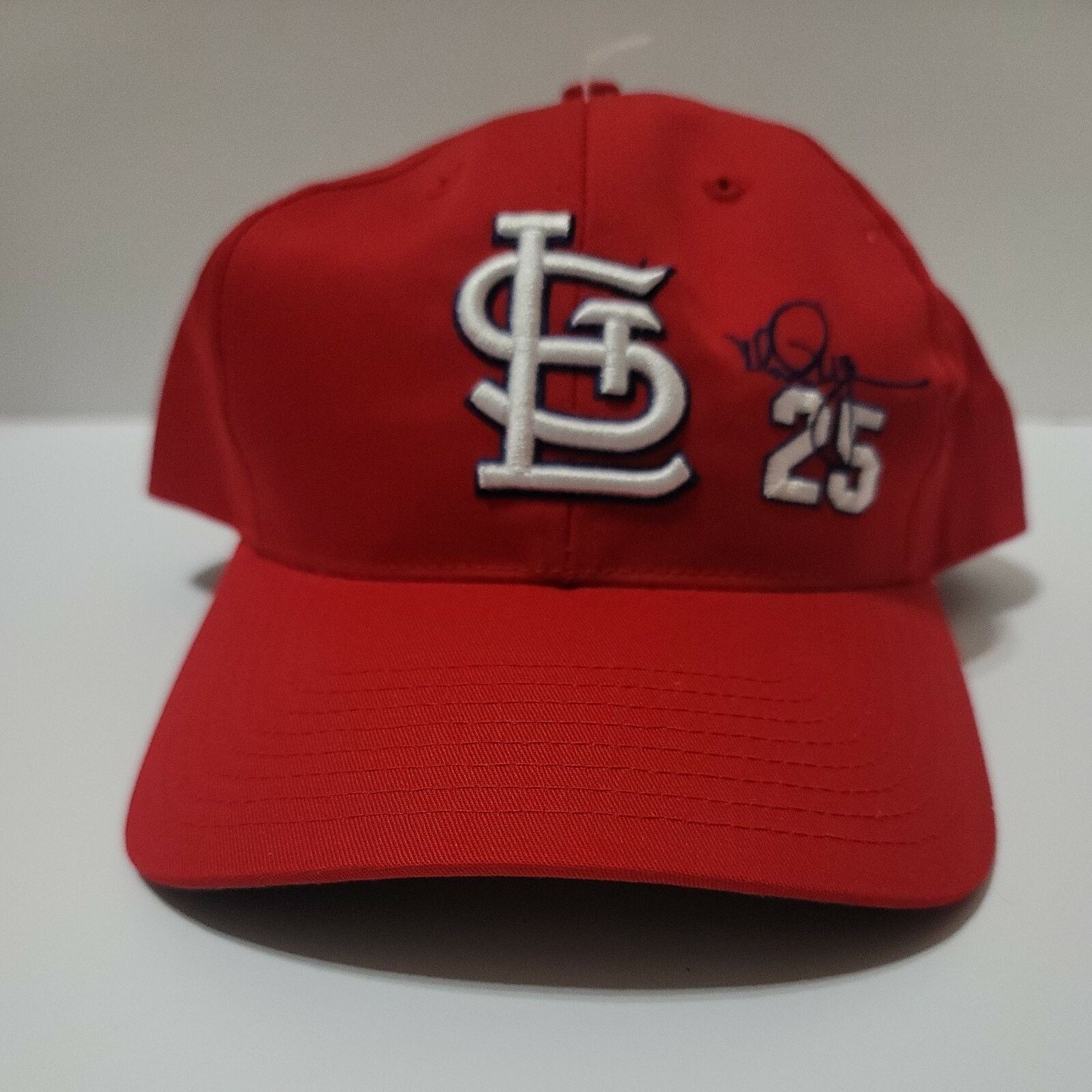 MLB Twins Enterprise MARK McGWIRE Cardinals 70 HOME RUN KING hat Size ONE SIZE - 2 Thumbnail