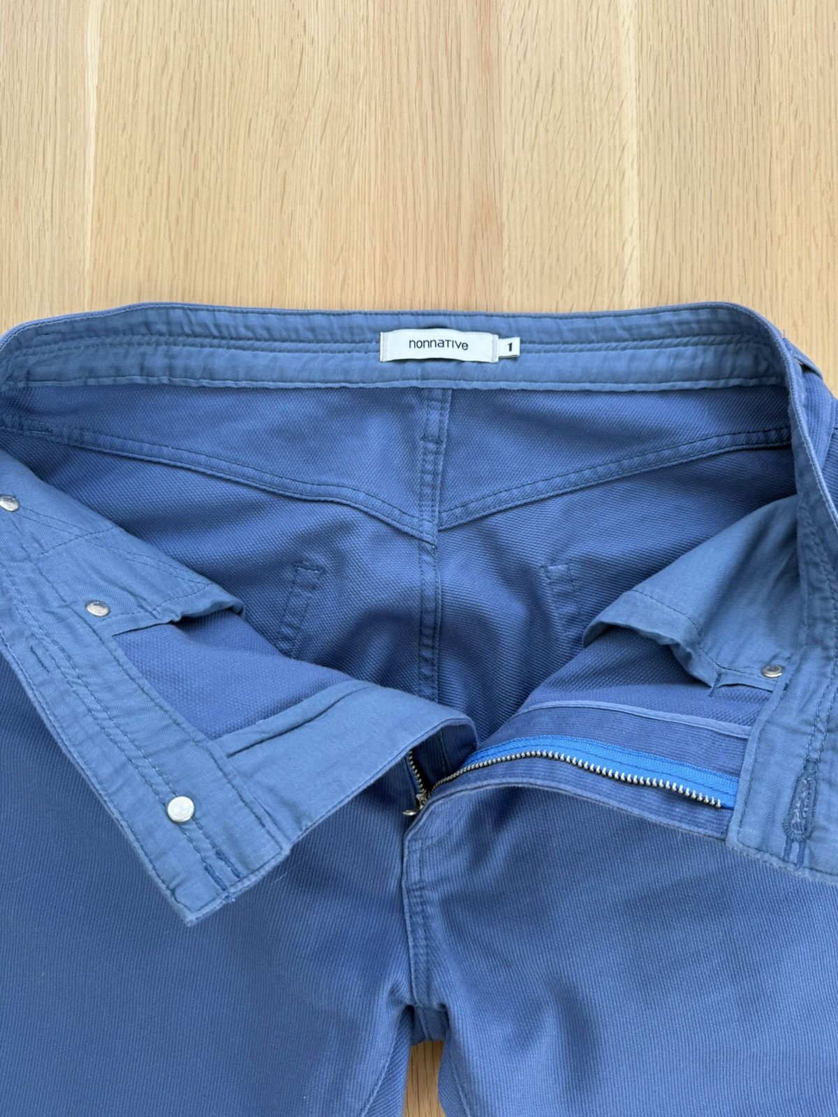 Nonnative NONNATIVE DWELLER 5P JEANS 01 COTTON PIQUE in SAX Size US 30 / EU 46 - 3 Thumbnail