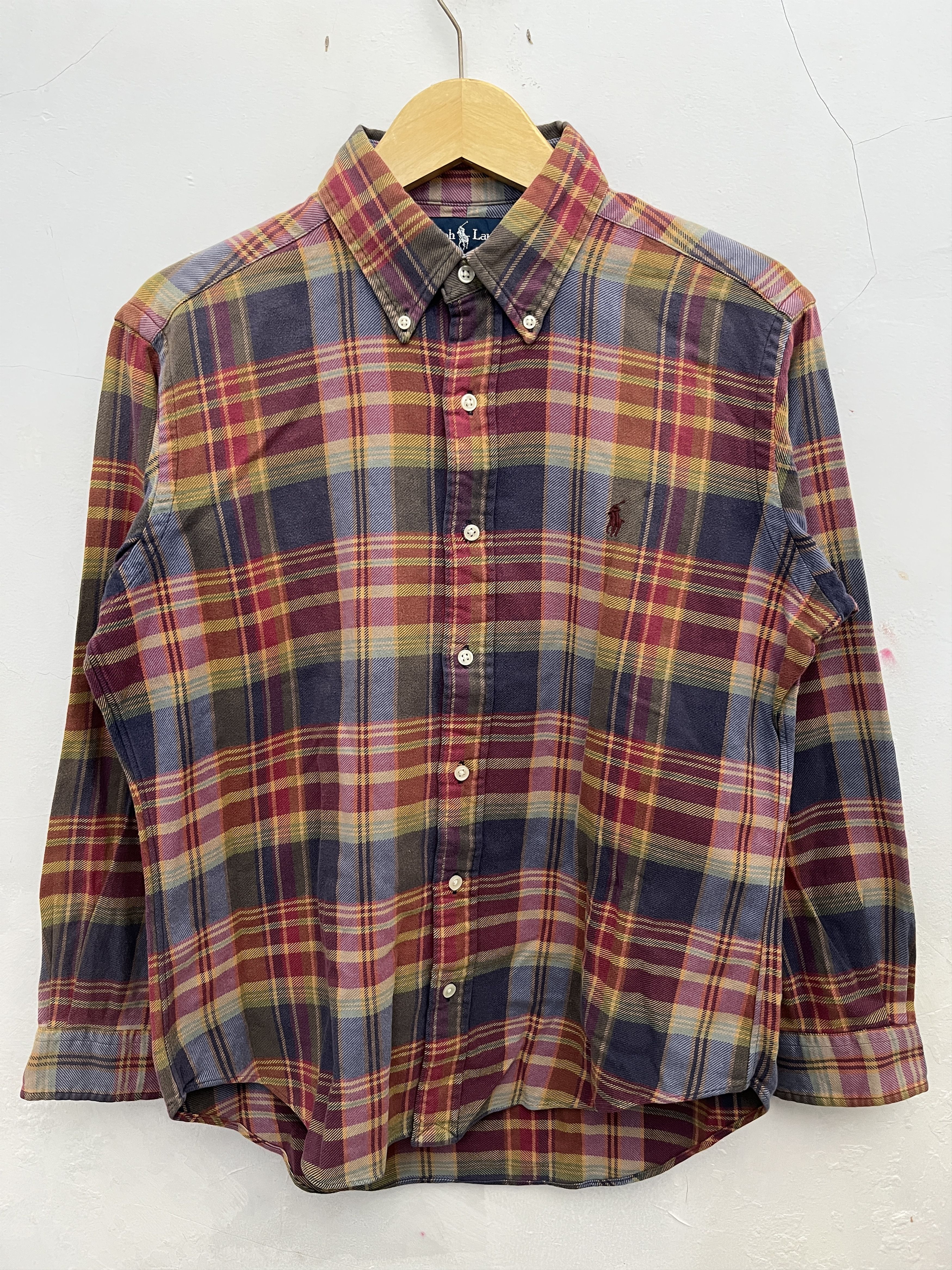 Ralph Lauren Vintage Ralph Lauren Classic Fit Plaid Flannel Shirt – L Size US L / EU 52-54 / 3 - 2 Thumbnail