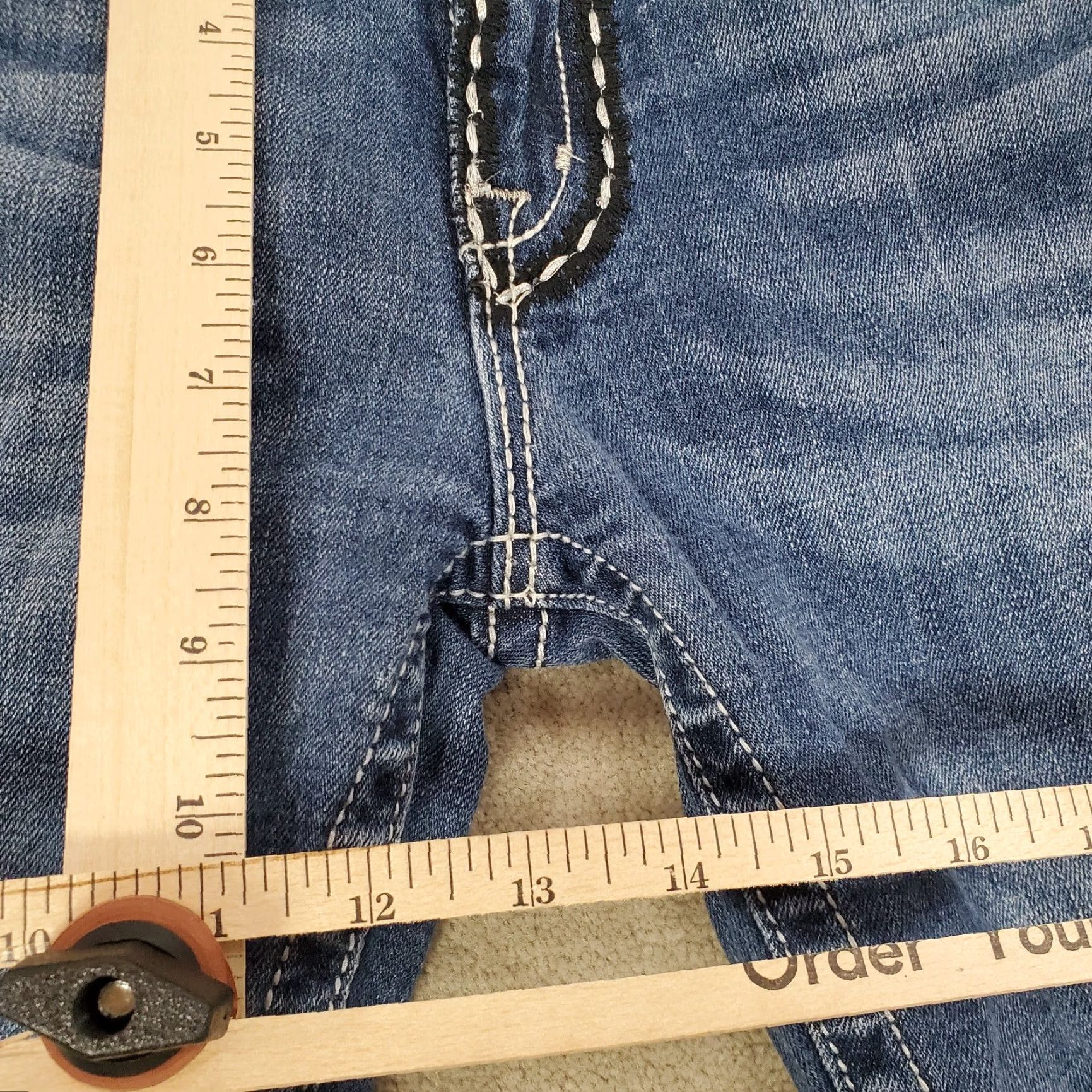 Miss Me **Miss Me Jeans Womens Blue Flare Faded Denim Designer Pockets** User: Miss Me Jeans Womens Blue Flare Faded Denim Designer Pockets * Size 24" / US 00 / IT 34 - 7 Thumbnail