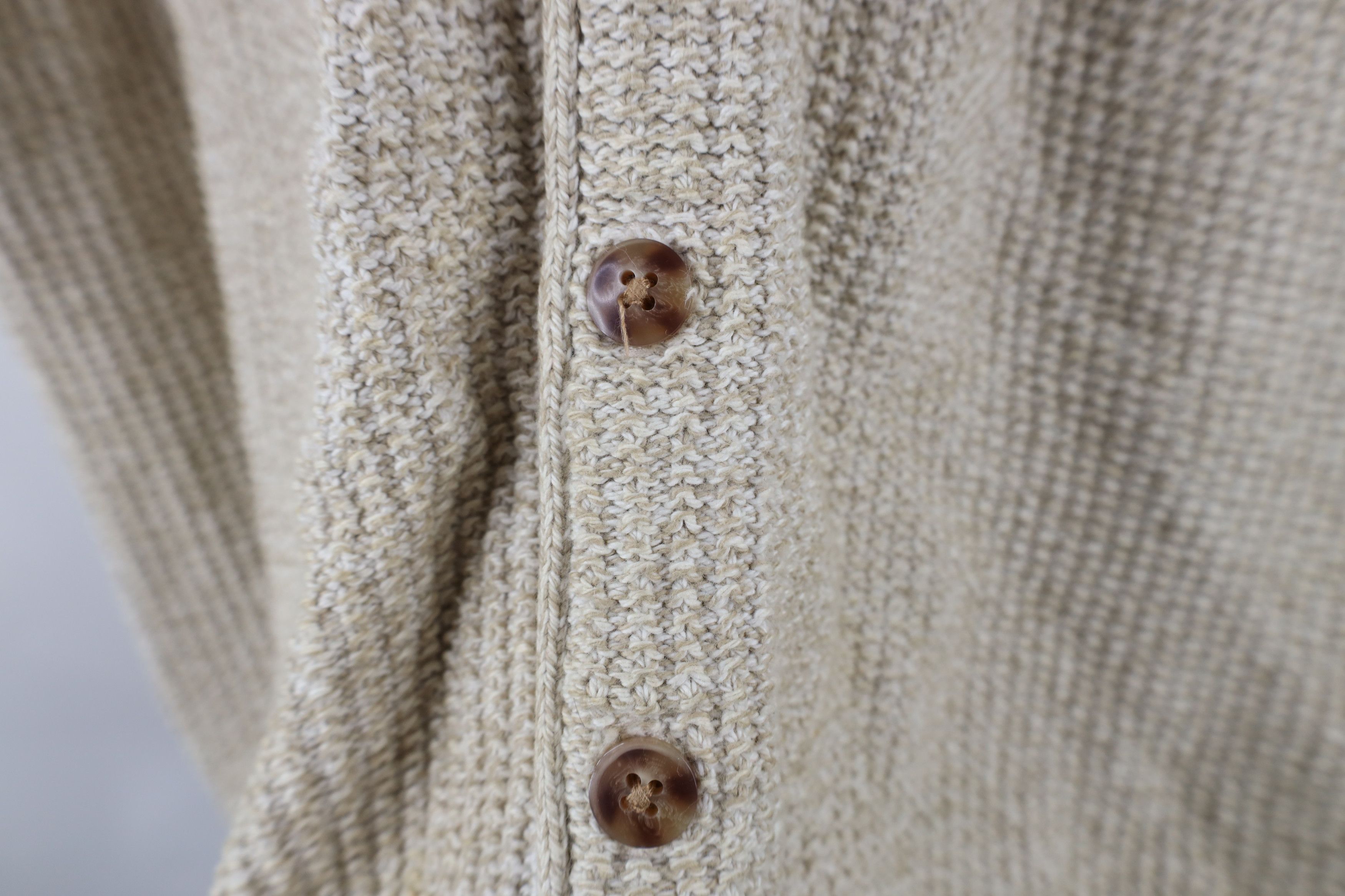 Eddie Bauer × Vintage Vintage 90s Eddie Bauer Thermal Cotton Knit Sweater Vest USA Size US L / EU 52-54 / 3 - 5 Thumbnail