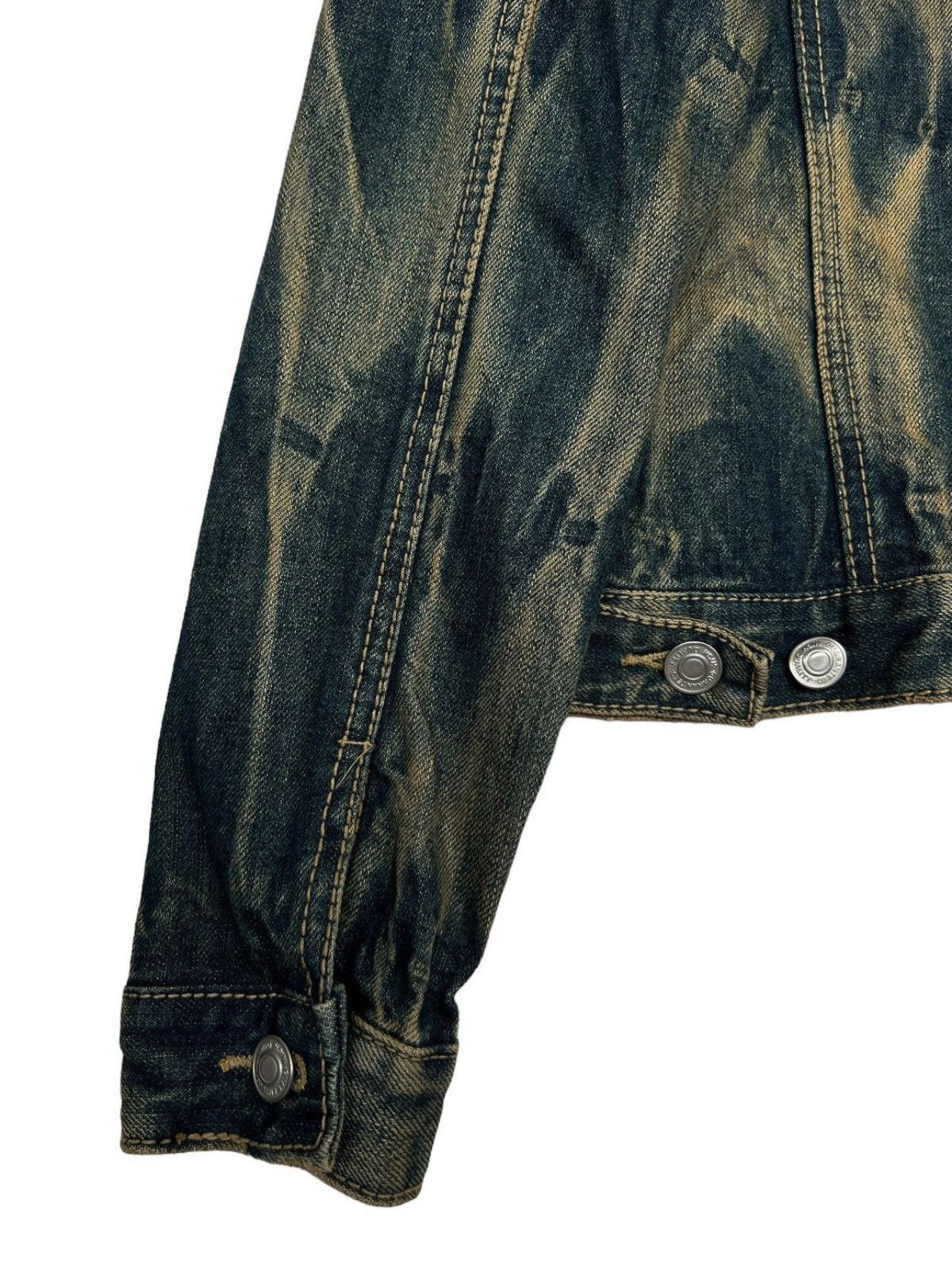 Hysteric Glamour Elvence Japanese Brand Mudwash Denim Jacket Size S / US 4 / IT 40 - 6 Thumbnail