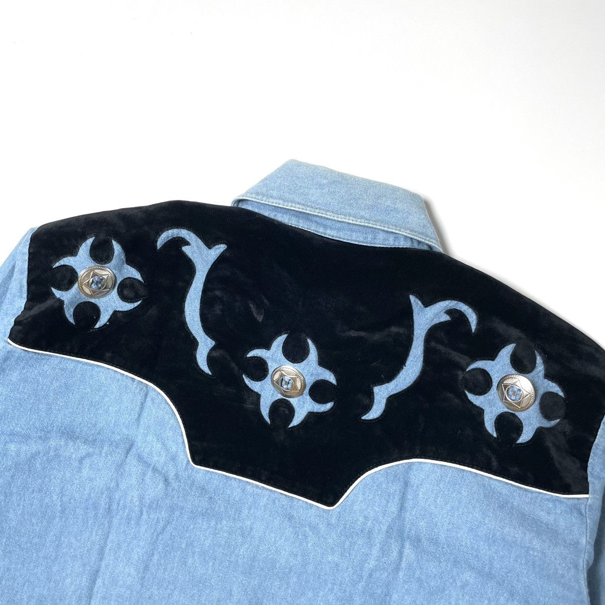 Vintage Lobo Riders’s Two Tone Western Shirt Size US L / EU 52-54 / 3 - 7 Thumbnail
