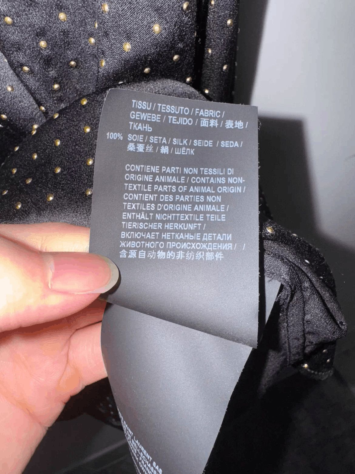 Saint Laurent Paris Sz 38 Saint Laurent Paris 20SS Runway Rivet Shirt-2508 Size US M / EU 48-50 / 2 - 7 Thumbnail