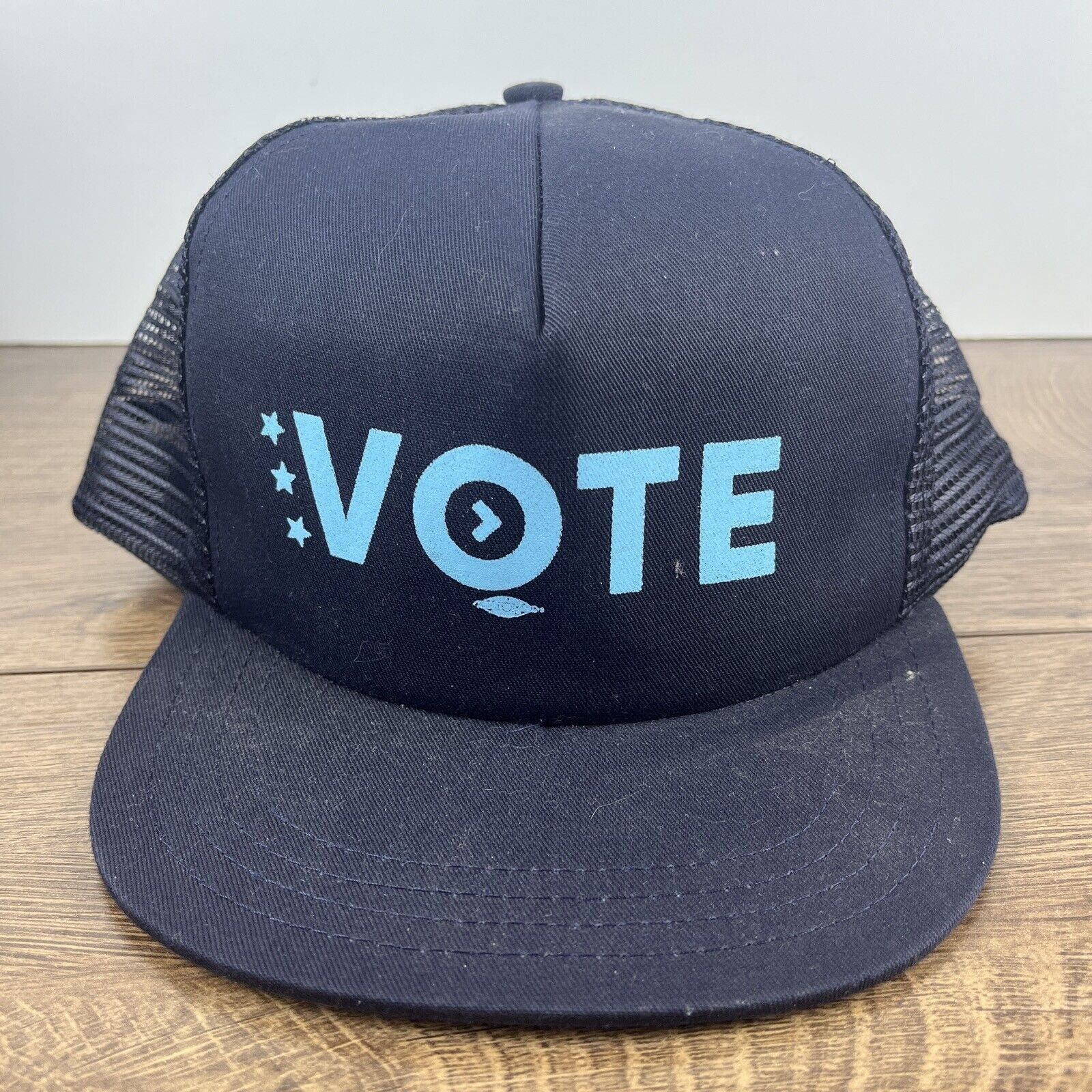 Other Vote Hat Blue VOTE Hat Adjustable Adult Size Hat Blue Cap Size ONE SIZE - 4 Thumbnail