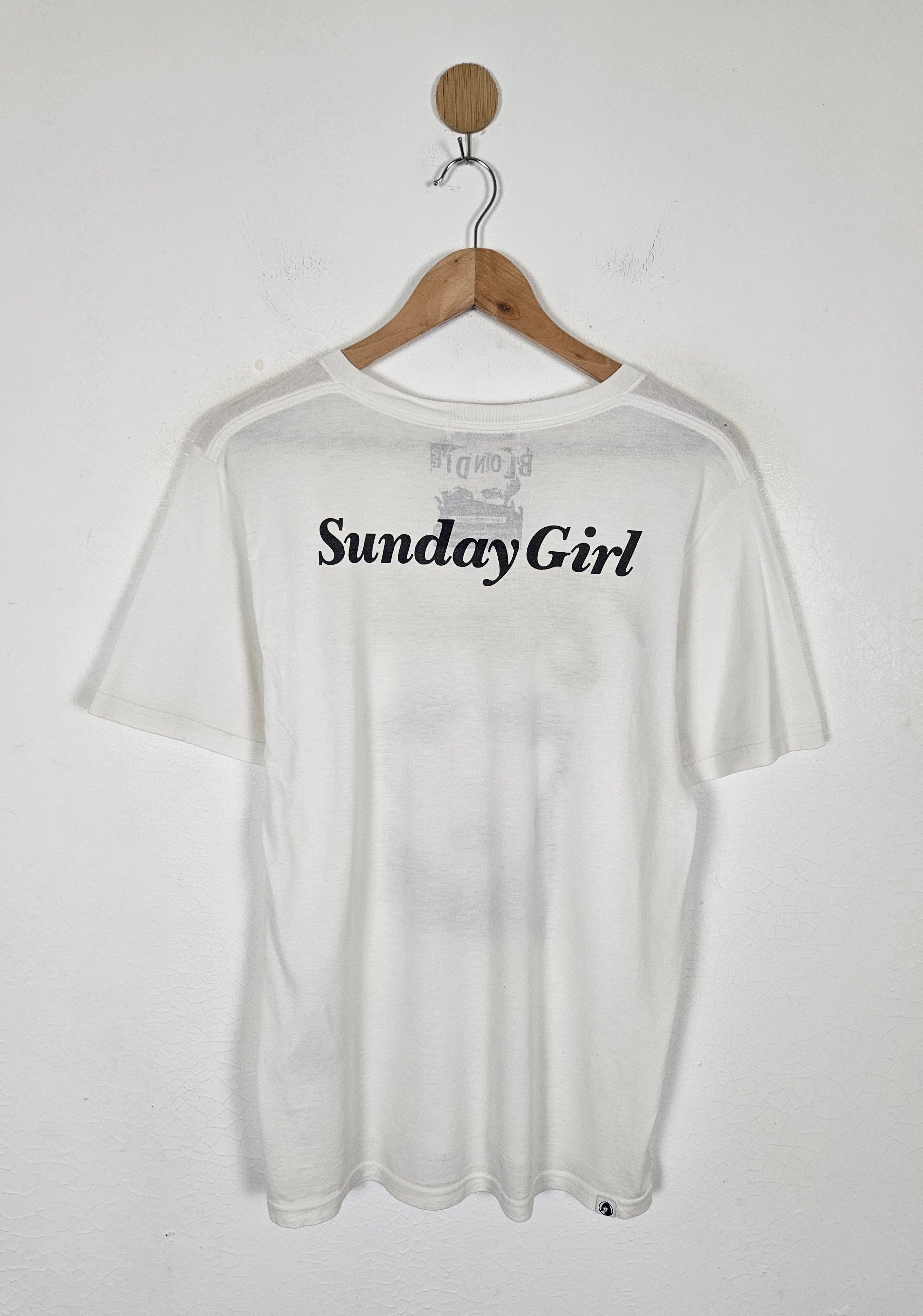 Hysteric Glamour Hysteric Glamour Blondie Deborah Harry Sunday Girl shirt Size US M / EU 48-50 / 2 - 2 Thumbnail