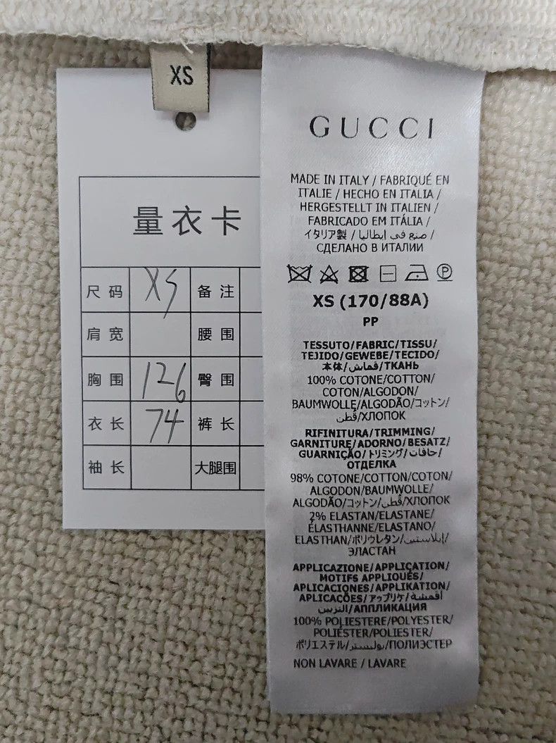 Gucci Gucci24fw striped V-neck single-breasted long-sleeved knitw Size US XS / EU 42 / 0 - 5 Thumbnail