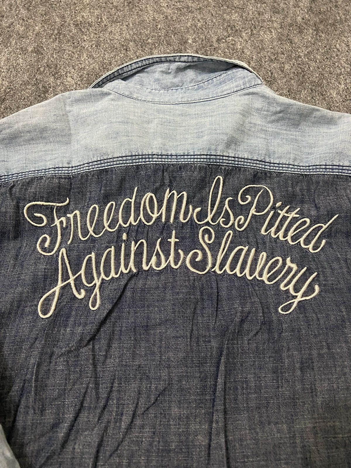Hysteric Glamour × If Six Was Nine × Japanese Brand stooge & co capital style long denim shirt Size US L / EU 52-54 / 3 - 2 Thumbnail